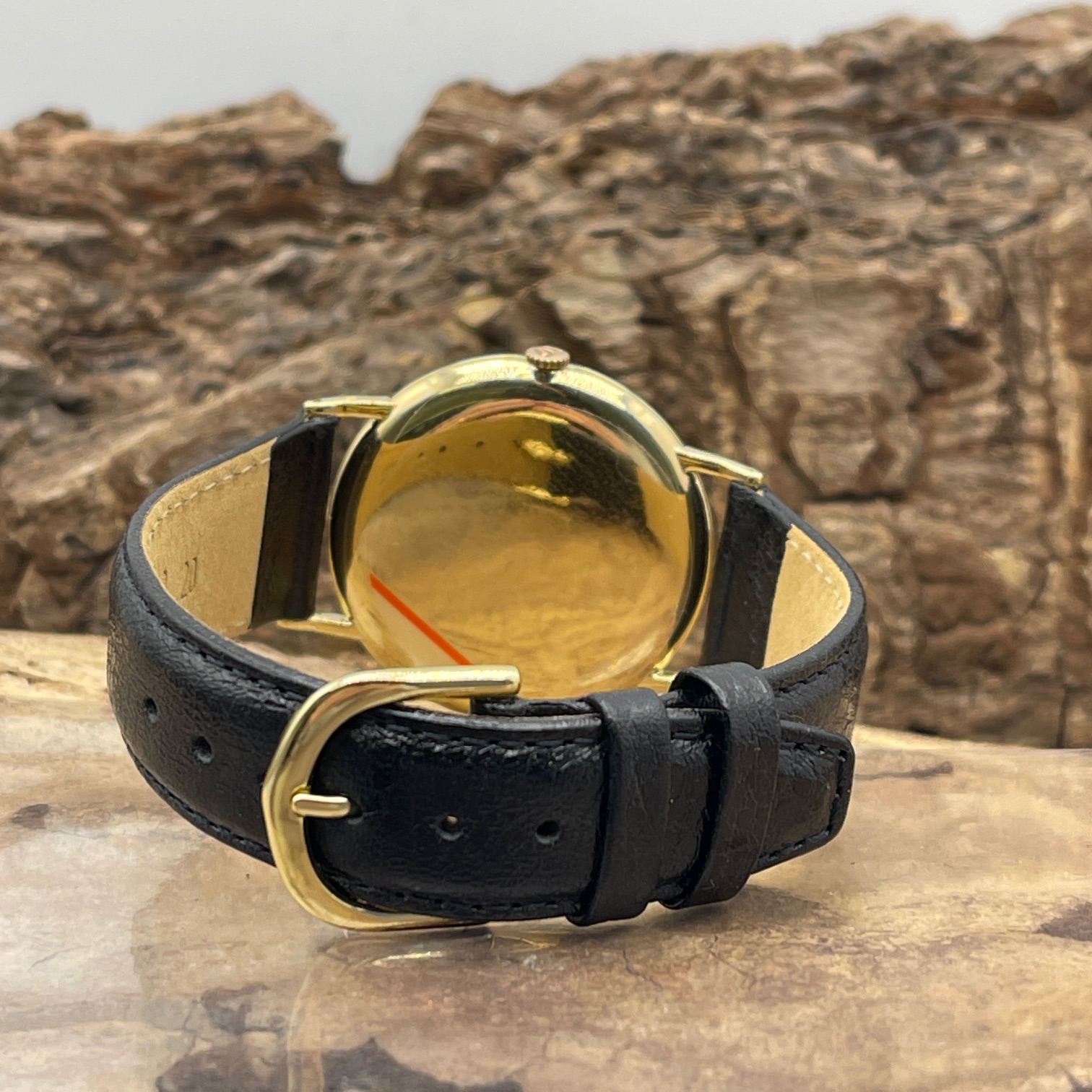 Movado - Tempomatic Vintage - 750er Gelbgold - Ref. 8635