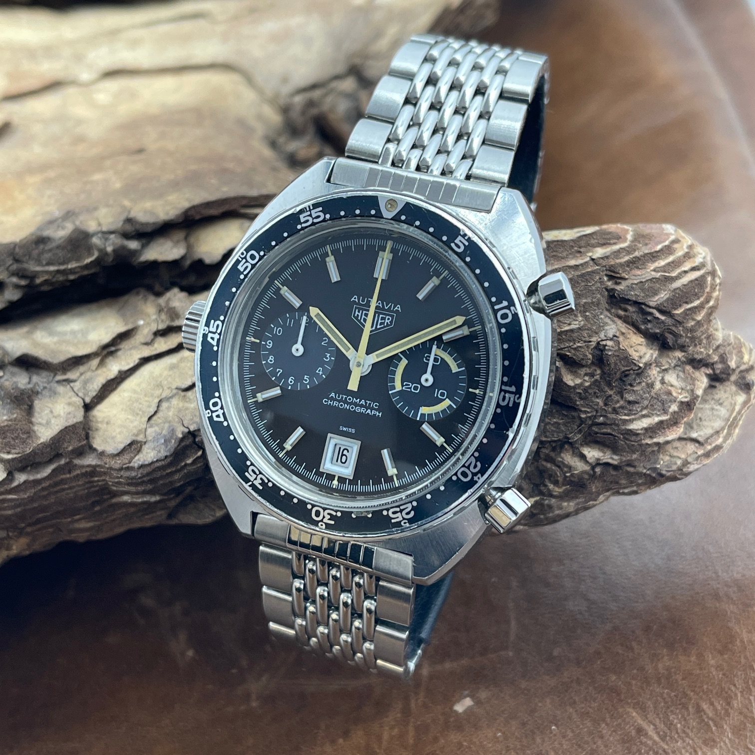 Heuer - Autavia Cal. 12 - Ref. 1163V - Vintage
