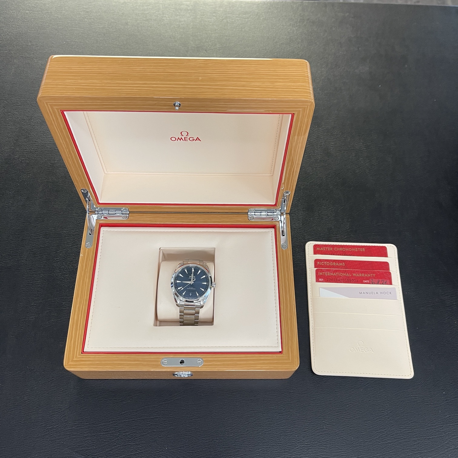 Omega - Seamaster Aqua Terra Co-Axial - FULLSET 2021 - Ref. 220.10.41.21.03.004