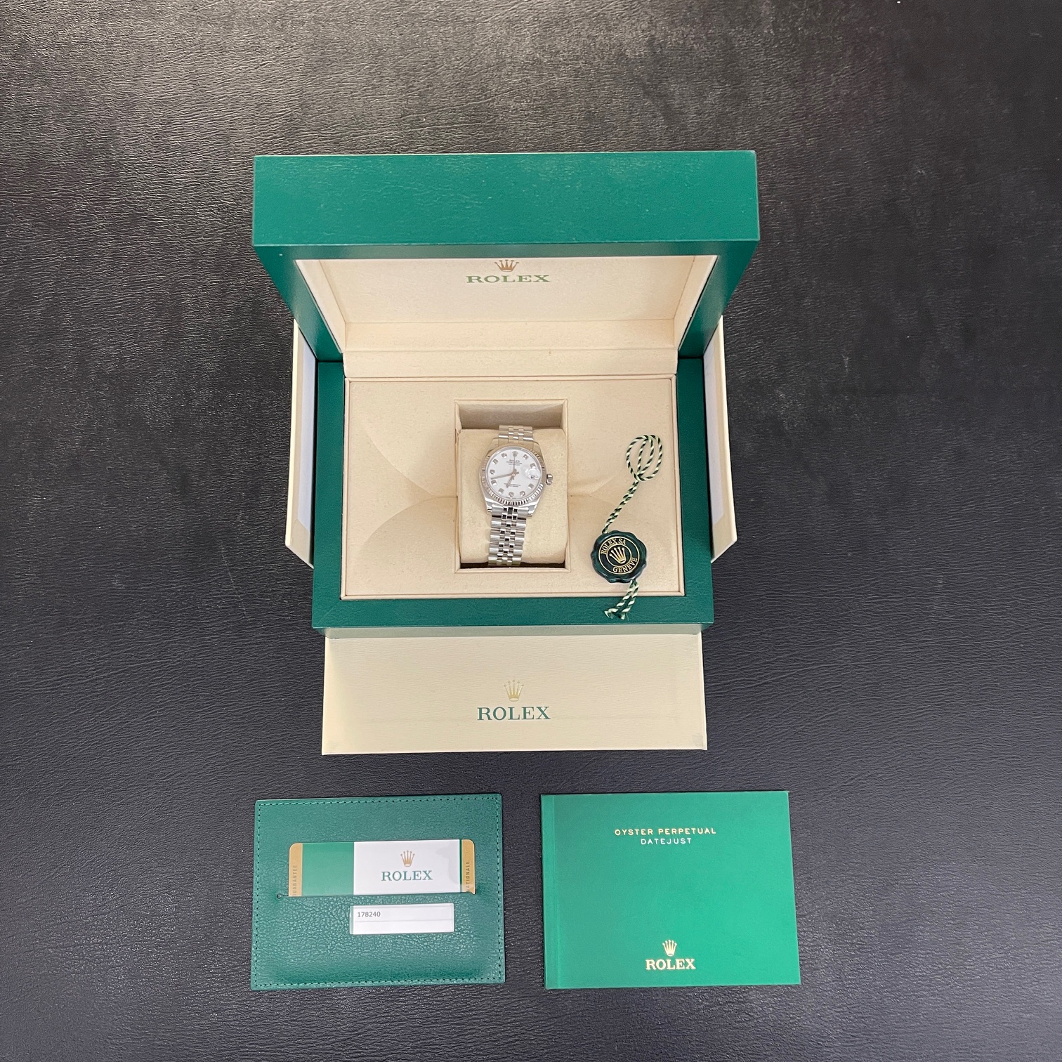 Rolex - Datejust 31 Dia Blatt AFTERMARKET - FULLSET 2019 LC100 - Ref. 178240