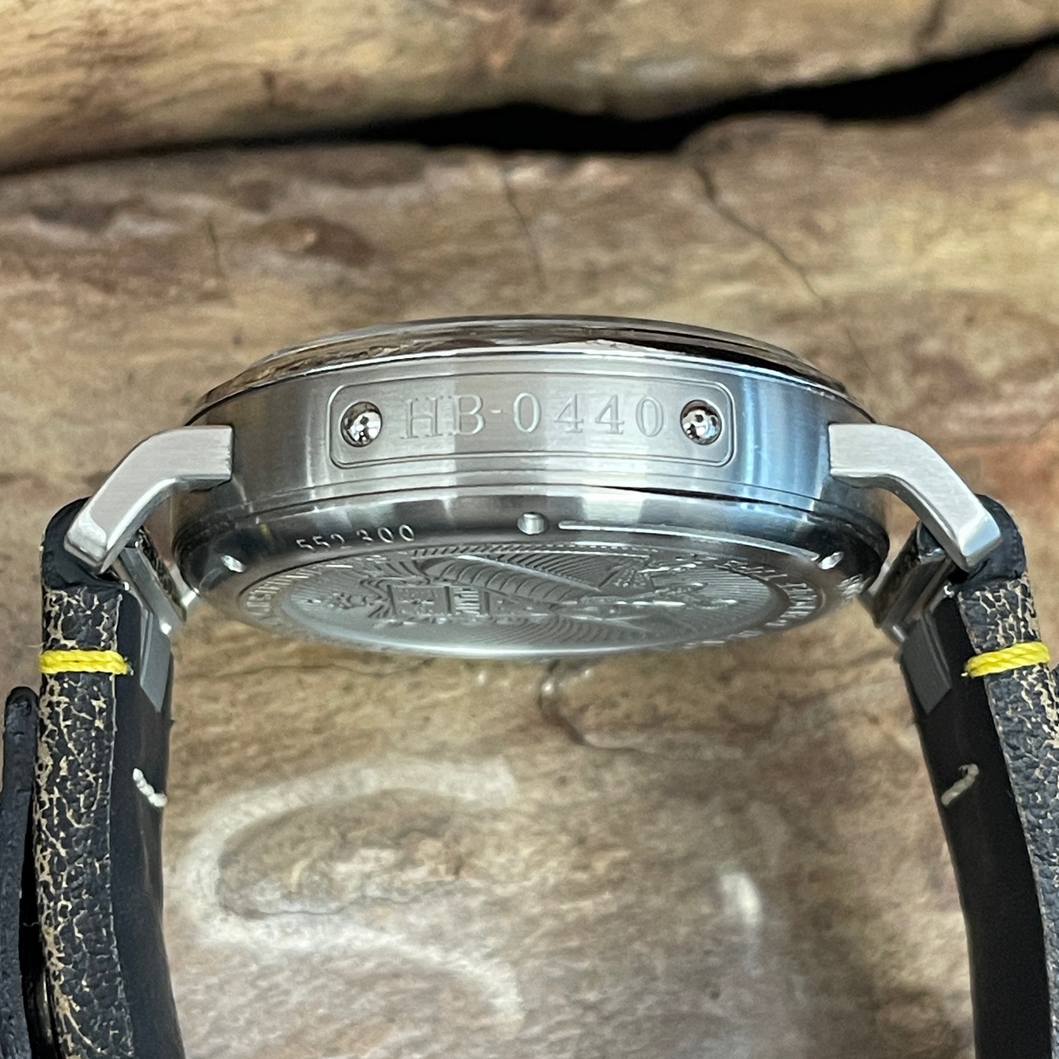 Gebrauchte zenith pilot-typ-20-chronograph-rescue-ref-03.2434.4069.20.I010-243385.4, edelstahl, liegende-gesamtansicht
