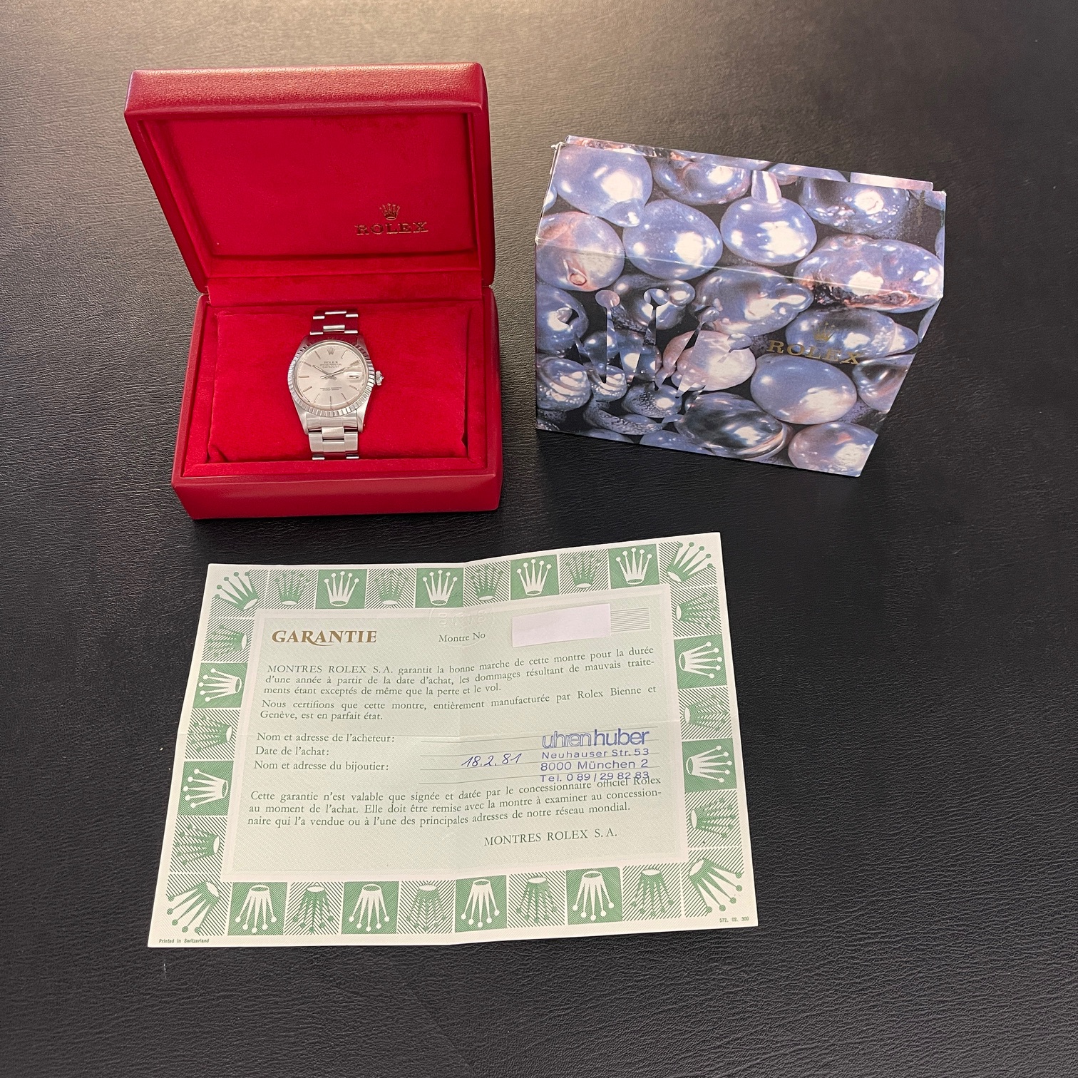 Rolex - Datejust 36 - FULLSET 1981 LC100 - Ref. 16030