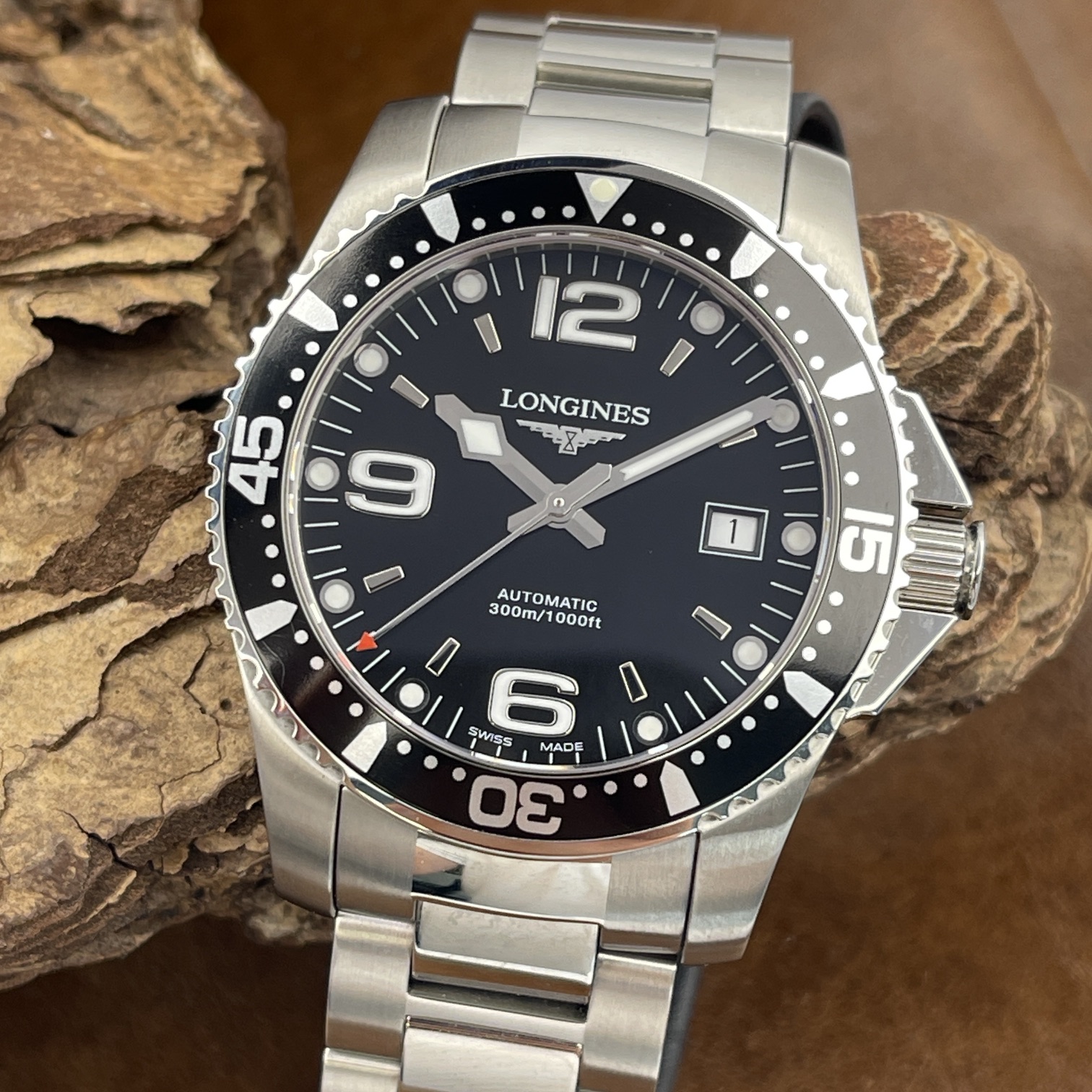 Longines - Hydroconquest - Box & Papiere - Ref. L3.642.4.56.6