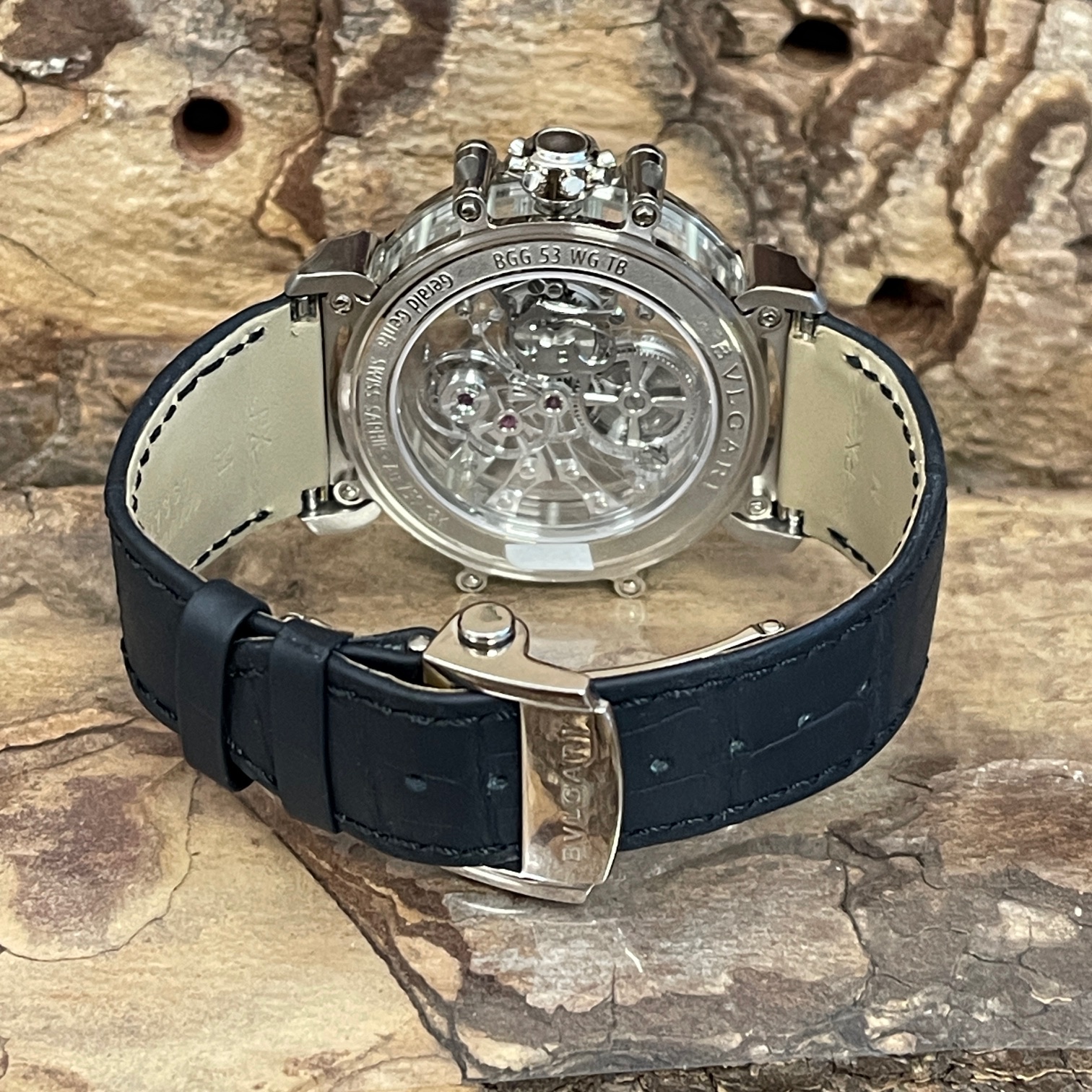 Bulgari - Gérald Genta Skeleton Tourbillon - Limited 25 St. - Ref. GG53/101830 - FULL SET 2010