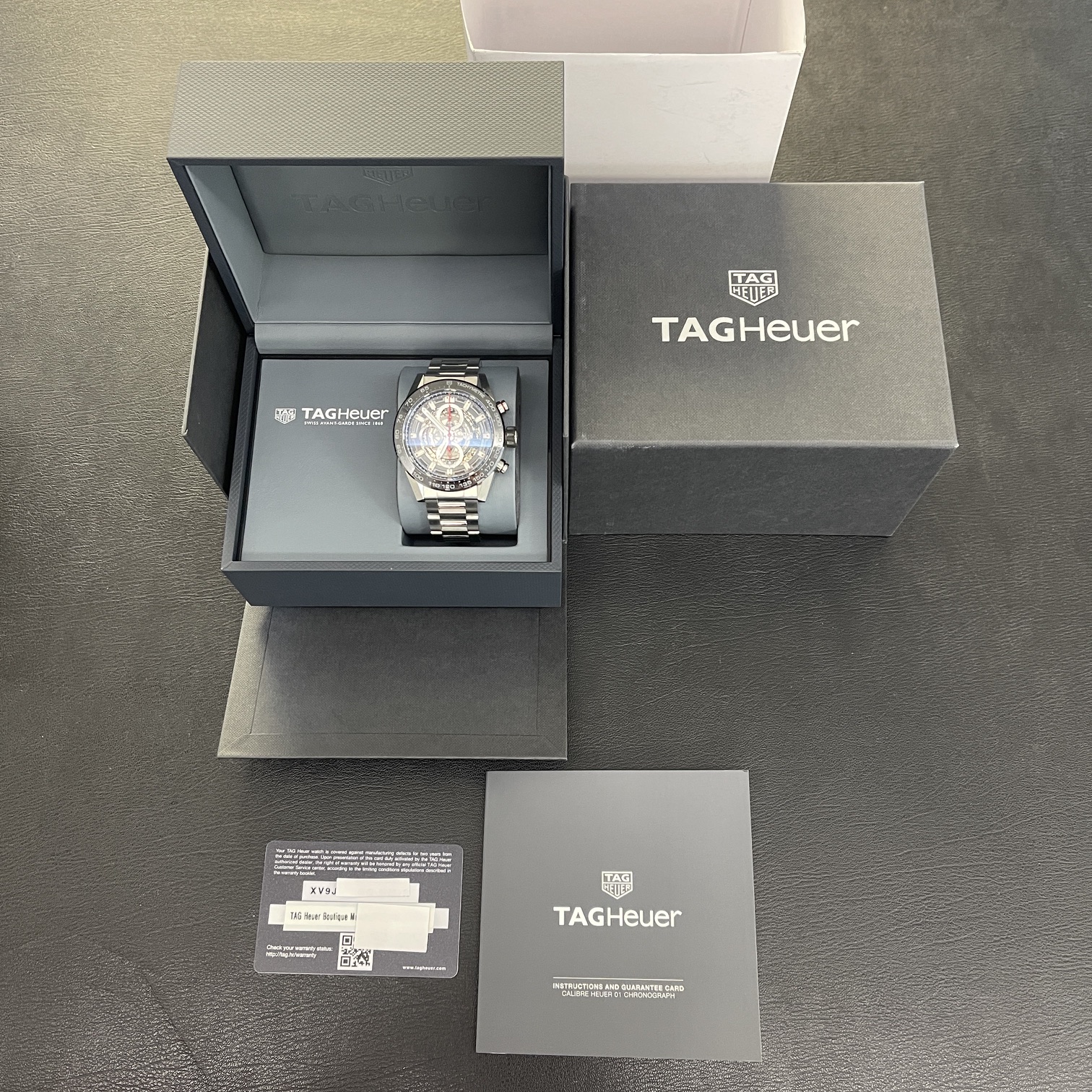 TAG Heuer - Carrera Calibre HEUER 01 - FULL SET 2020 - Ref. CAR2A1W-0