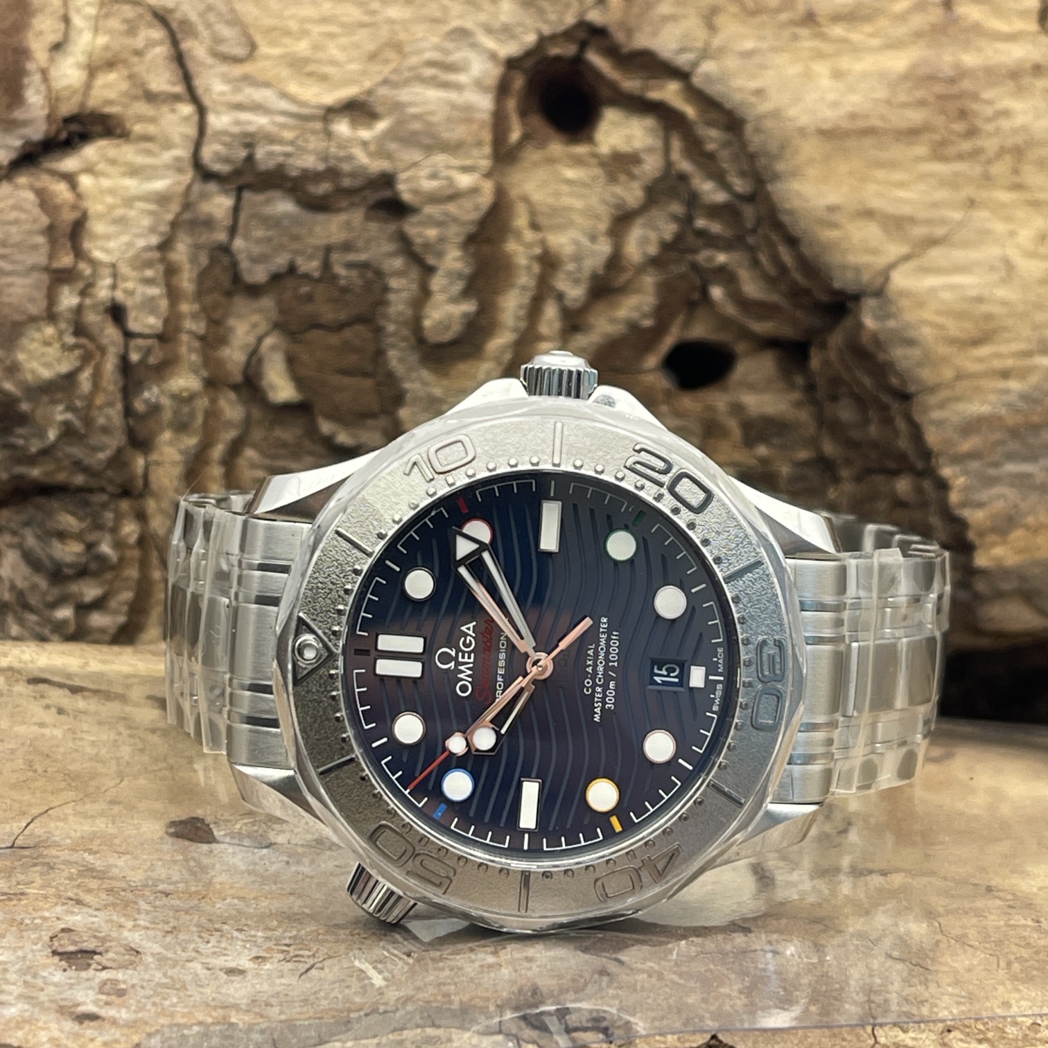 Omega - Seamaster Diver 300M "Beijing 2022" - UNGETRAGEN - FULLSET 2026 - Ref. 522.30.42.20.03.001