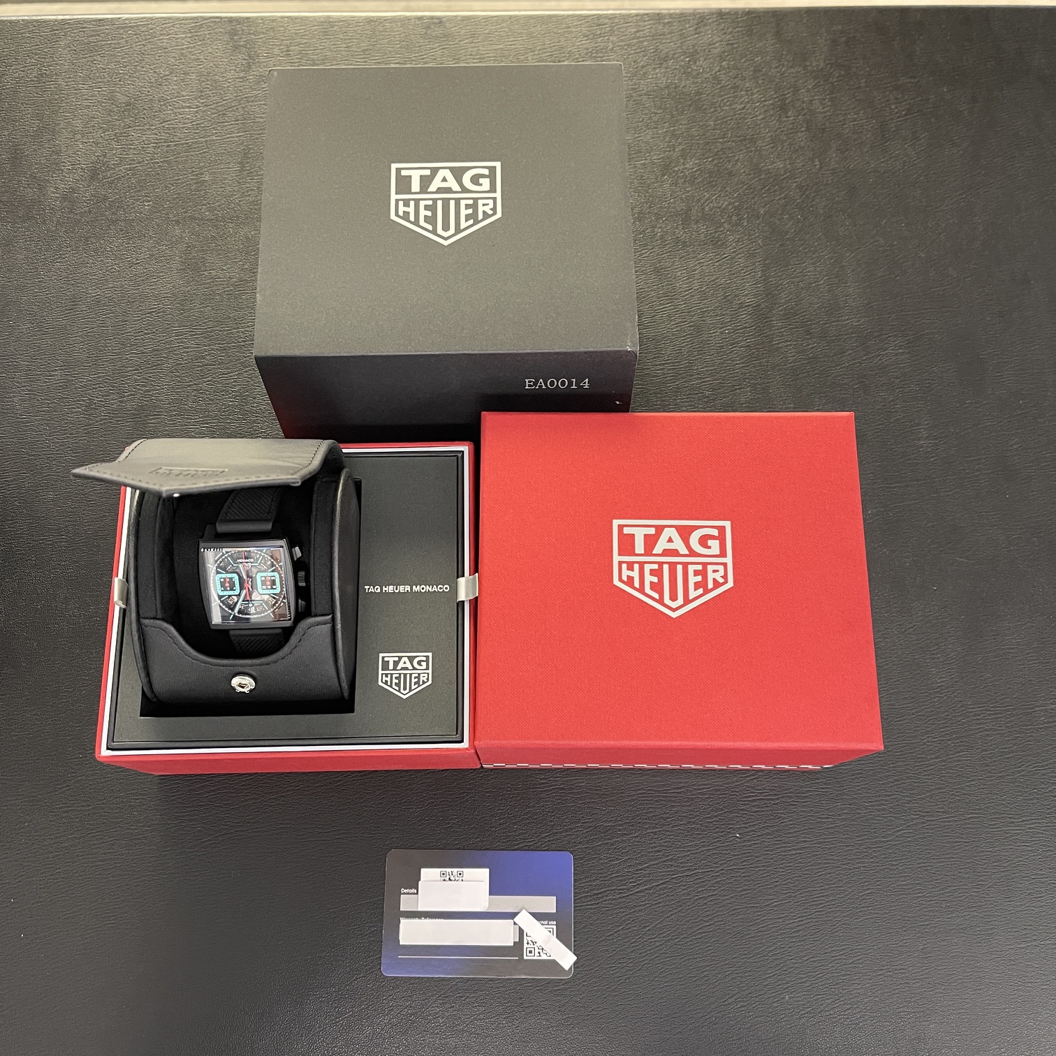 TAG Heuer - Monaco Chronograph Titan DLC - NEUWARE - FULLSET 2026 - Ref. CBL2184.FT6236