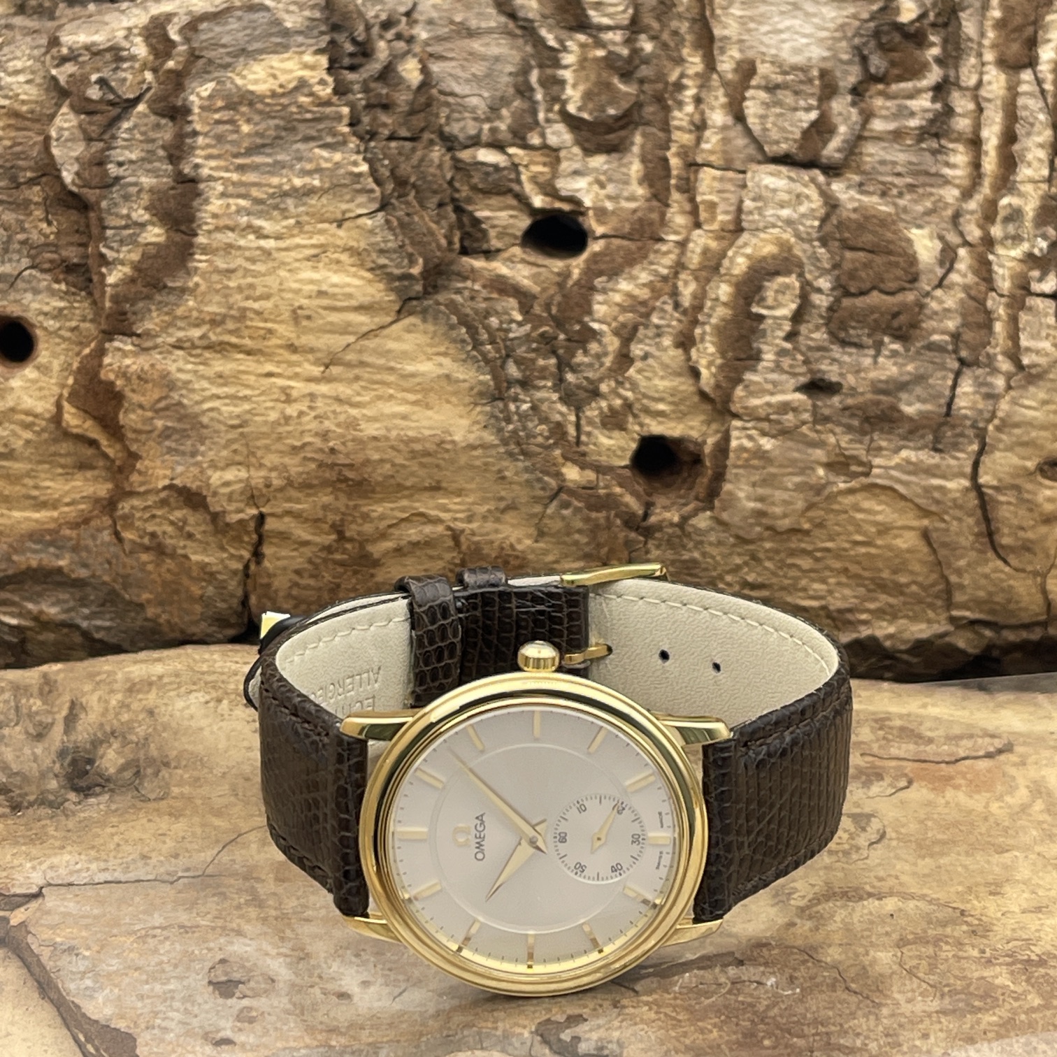 Omega - De Ville Vintage 18Kt - FULLSET 1998 deutsch - Ref. 46203102 - NOS