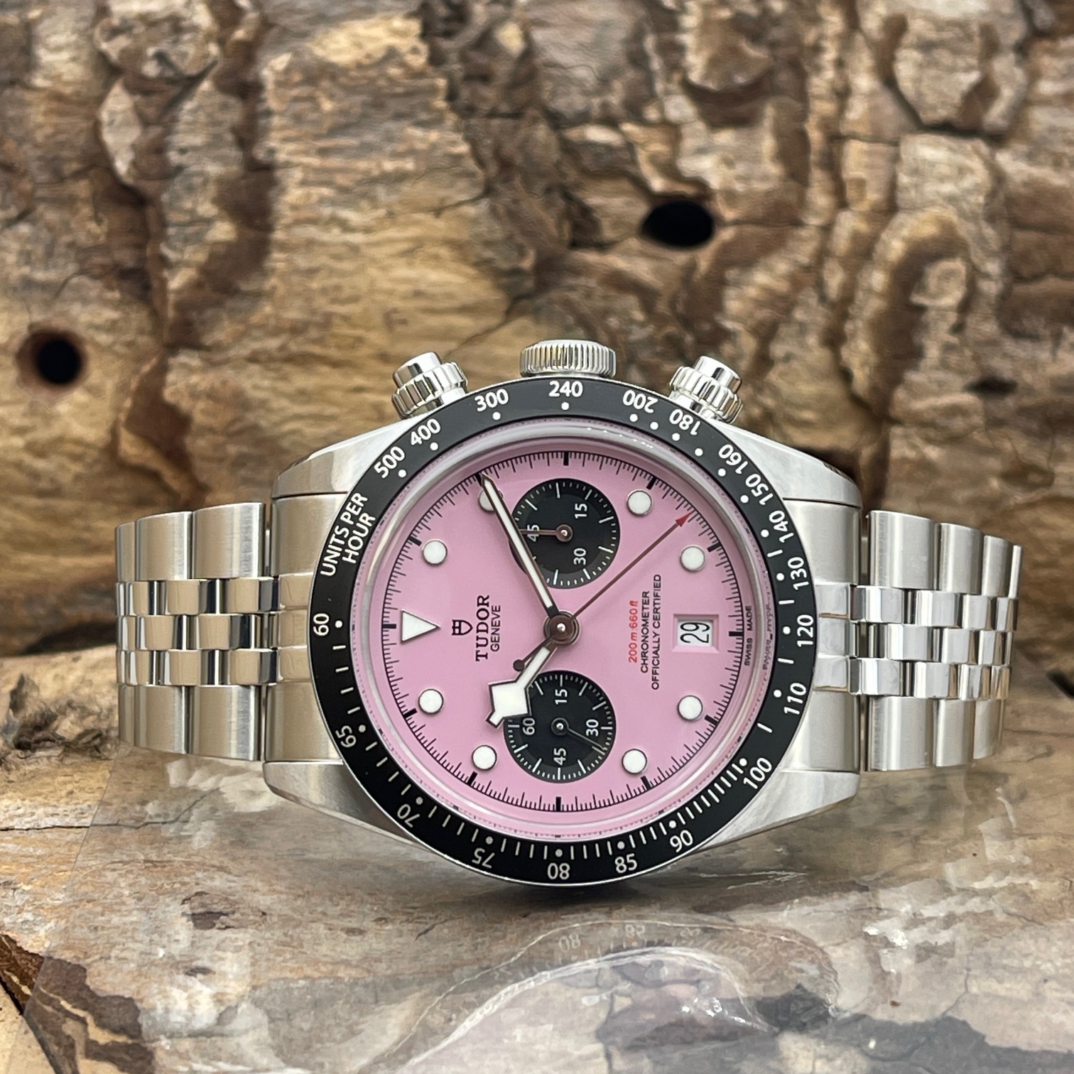 Tudor - Black Bay Chrono FLAMINGO - FULLSET 2025 - Ref. 79360N