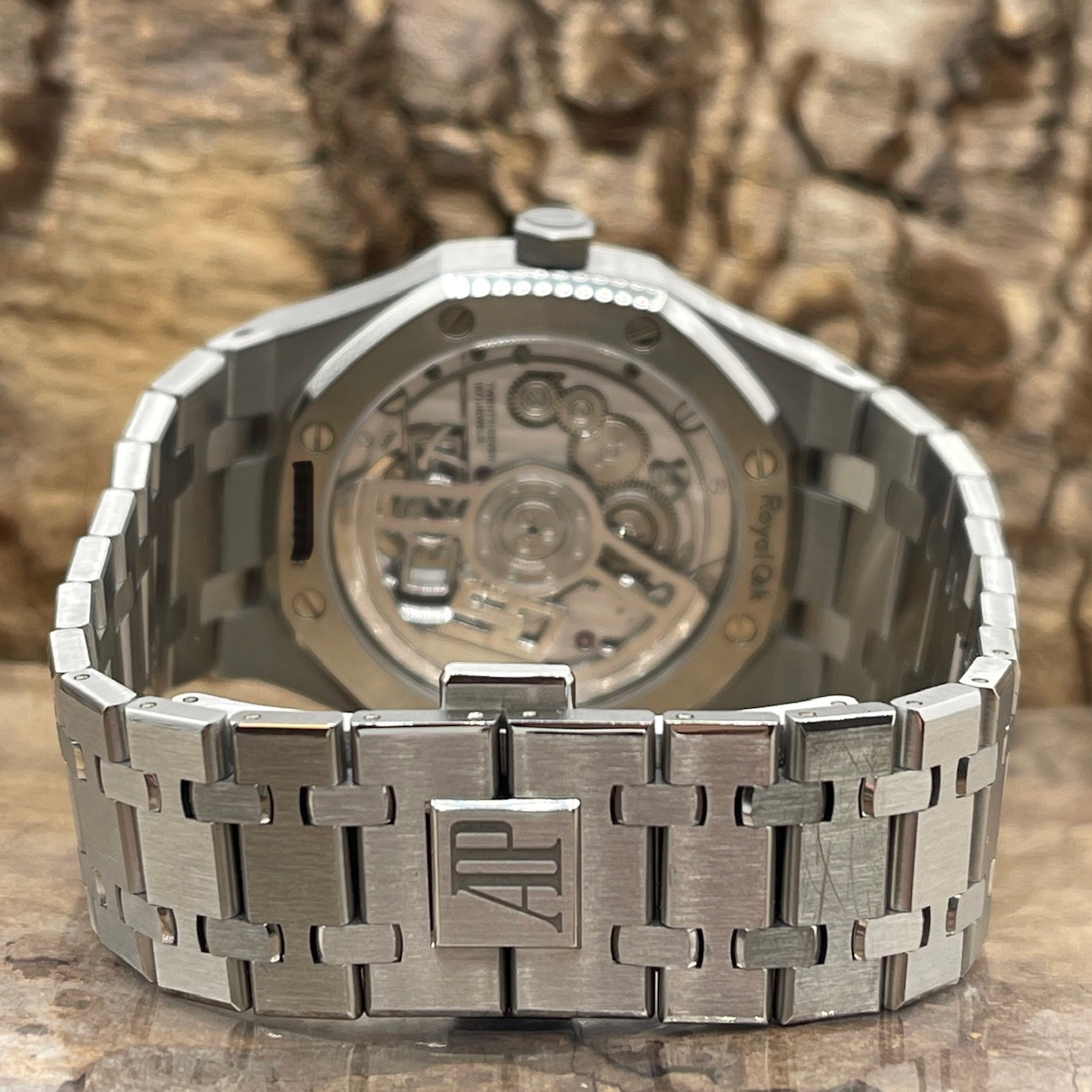 Audemars Piguet - Royal Oak FLYING TOURBILLON Automatic "50th - FULLSET 2022 - Ref. 26730ST.OO.1320ST.01
