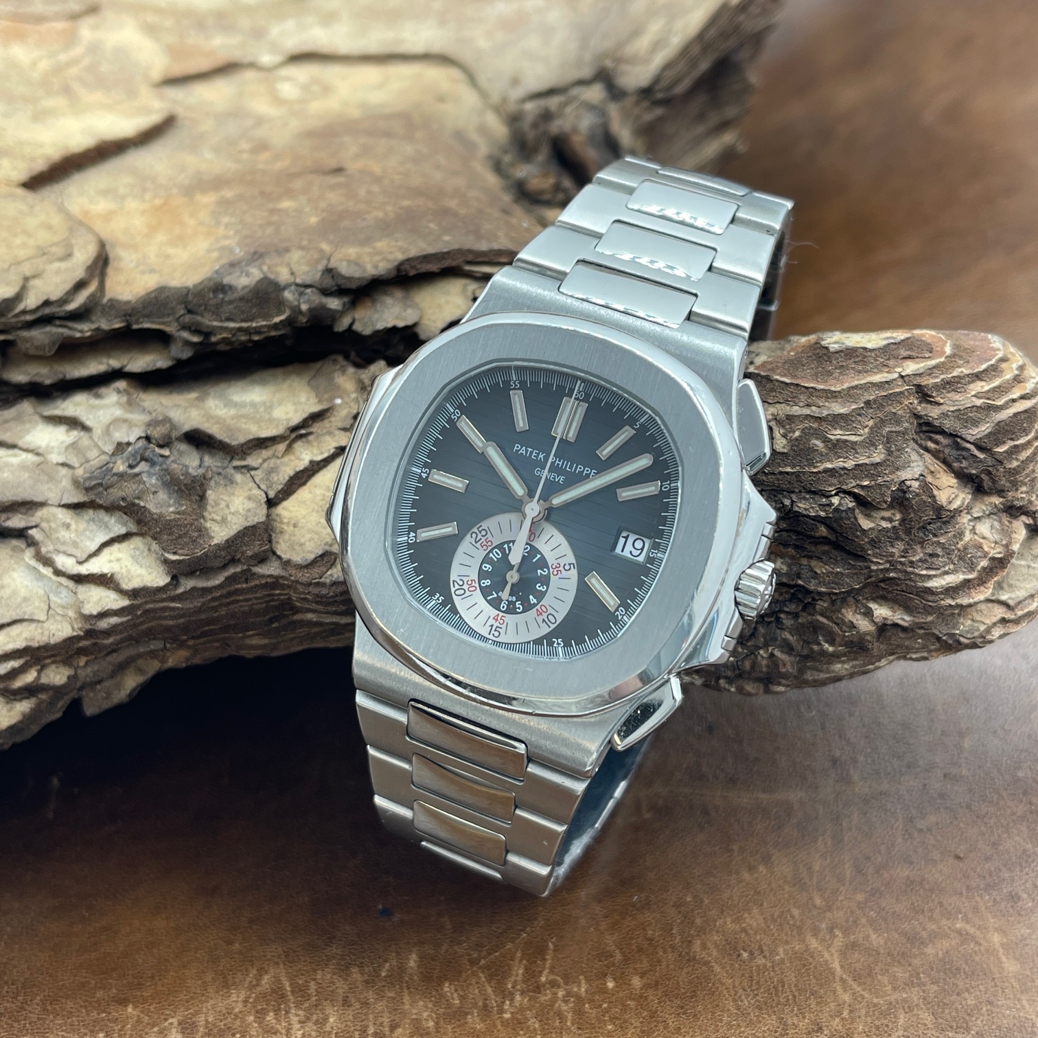 Patek Philippe - Nautilus Chronograph - FULLSET 2011 deutsch - Ref. 5980/1A-001