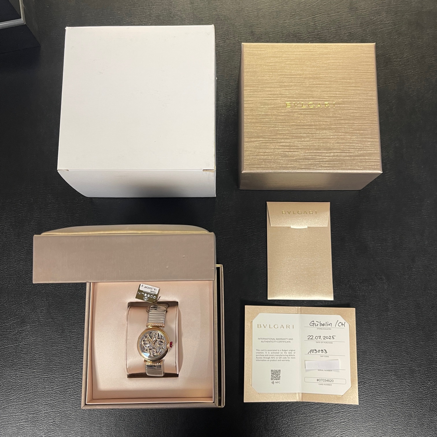 Bvlgari - Lucea - NEUWARE - FULLSET 2025 - Ref. 103093