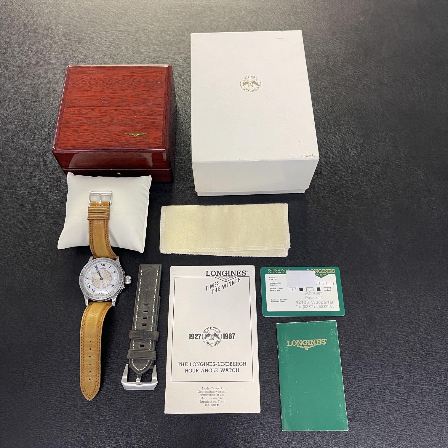 Longines - Lindbergh Hour Angle - FULLSET - Ref. 876.5238