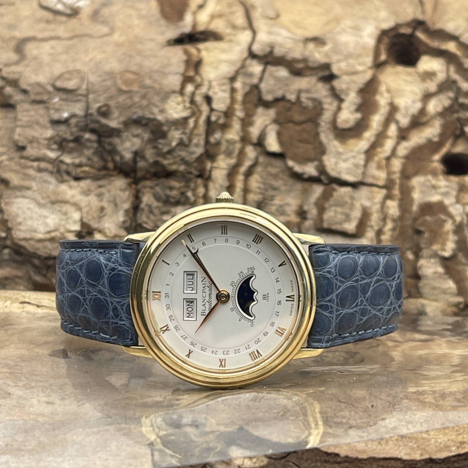 Blancpain - Villeret Mondphase JB1735 - 18Kt Gelbgold - Ref. 6595