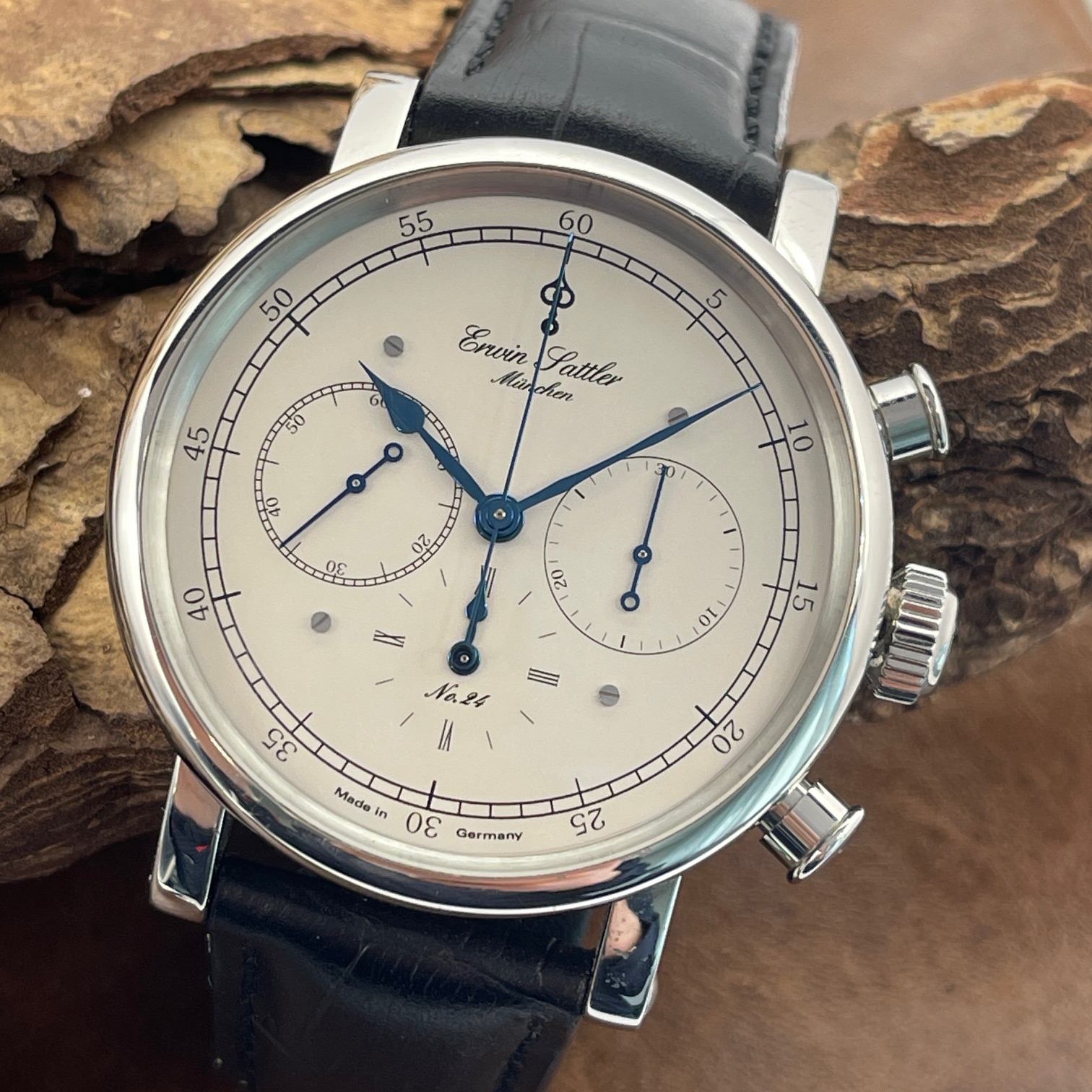 Erwin Sattler - Chronograph II Classica Secunda - FULLSET 2017 - UNPOLIERT