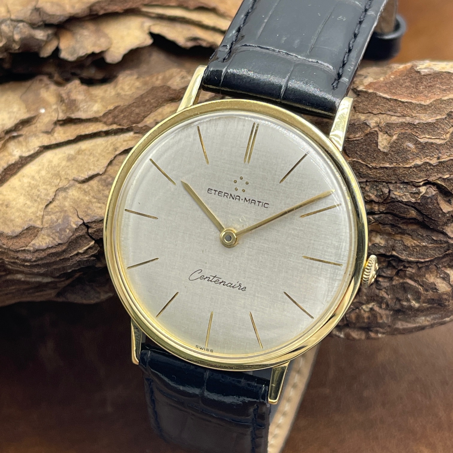 Eterna-Matic - Centenaire - 18 Karat Gelbgold - 36,98 g. G.