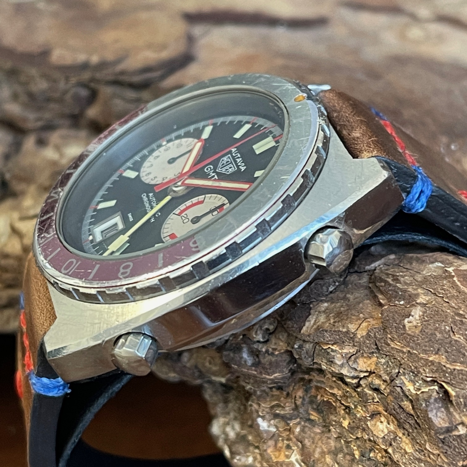 Heuer - Autavia GMT - Kal. 14 - Vintage - Ref. 11630