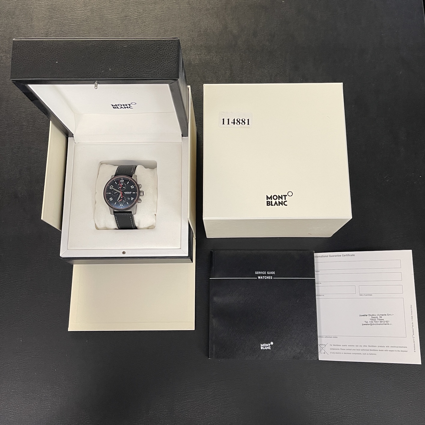 Montblanc - Timewalker Chrono - NEUWARE - FULLSET - Ref. 114881