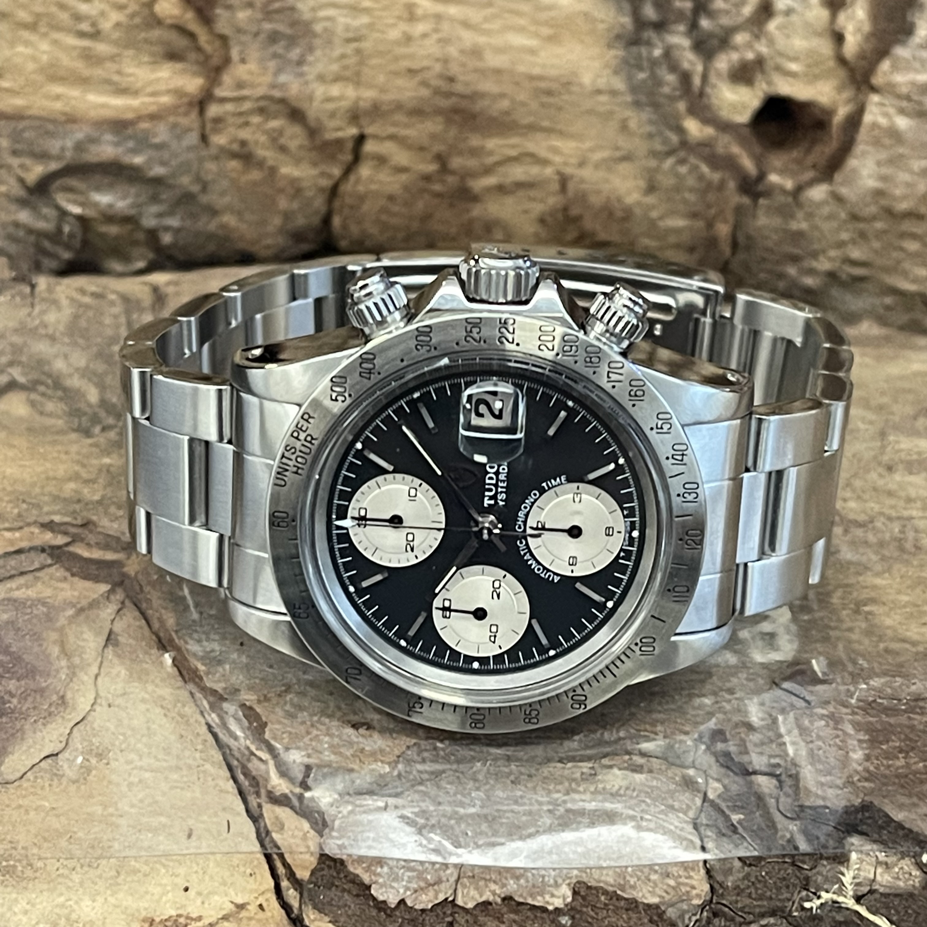 Tudor Oysterdate Big Block - Ref. 94300 - Automatik Chronograph