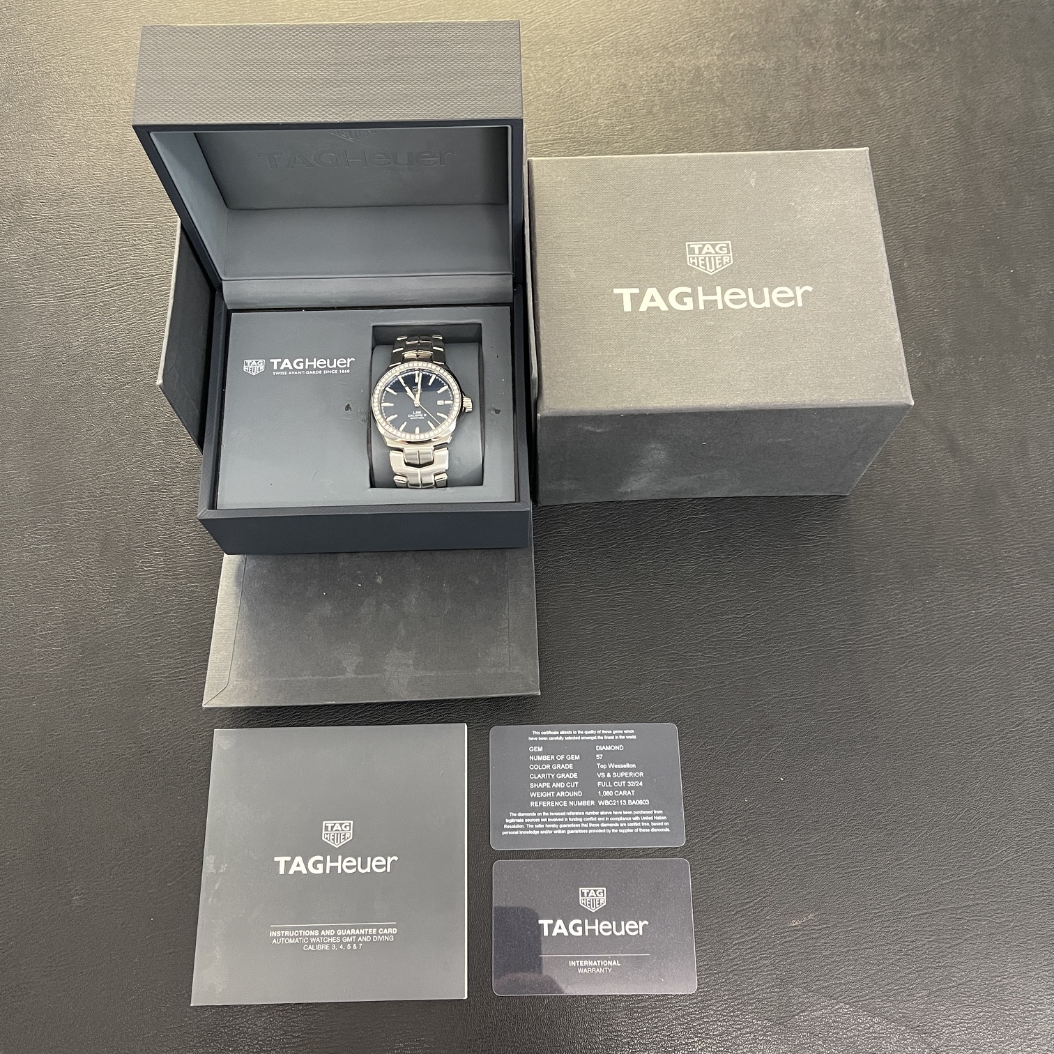 Tag Heuer - Link Calibre 5 Dia - FULLSET 2020 - Ref. WBC2113.BA0603