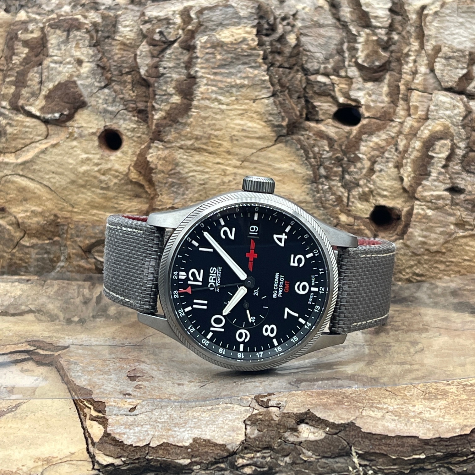 Oris - Big Crown Propilot Gmt Rega Limited Edition - FULLSET 2018 - Ref. 01 748 7710 4284-Set