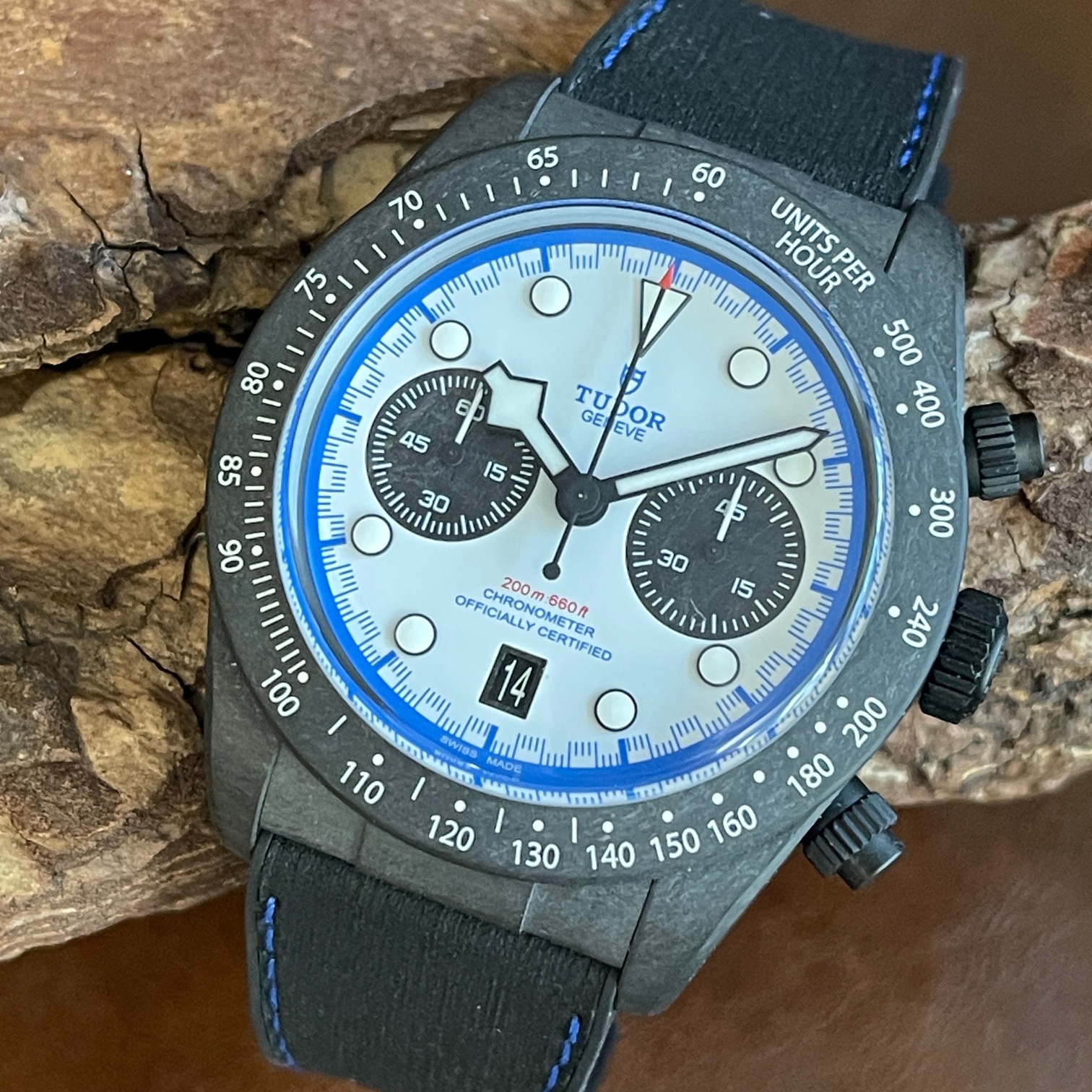 Tudor - Black Bay Chrono Ltd. Carbon - UNGETRAGEN - FULLSET 2025 - Ref. 79377KN