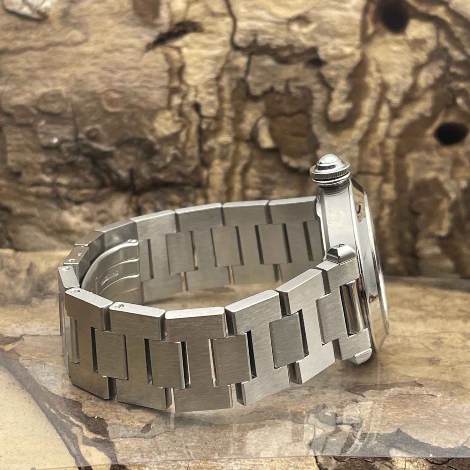 Cartier - Pasha C Edelstahl - Ref. W31053M7
