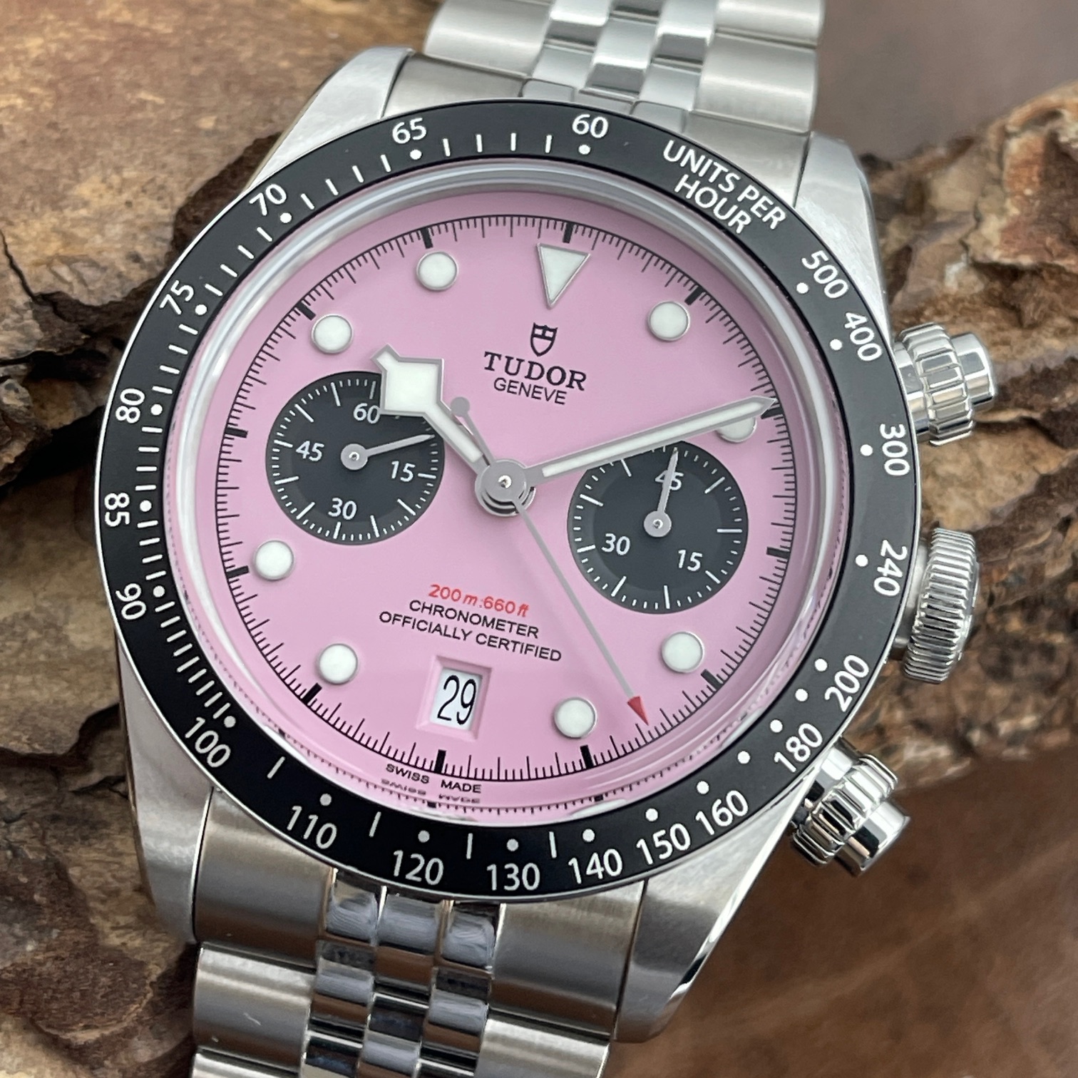 Tudor - Black Bay Chrono FLAMINGO - FULLSET 2025 - Ref. 79360N