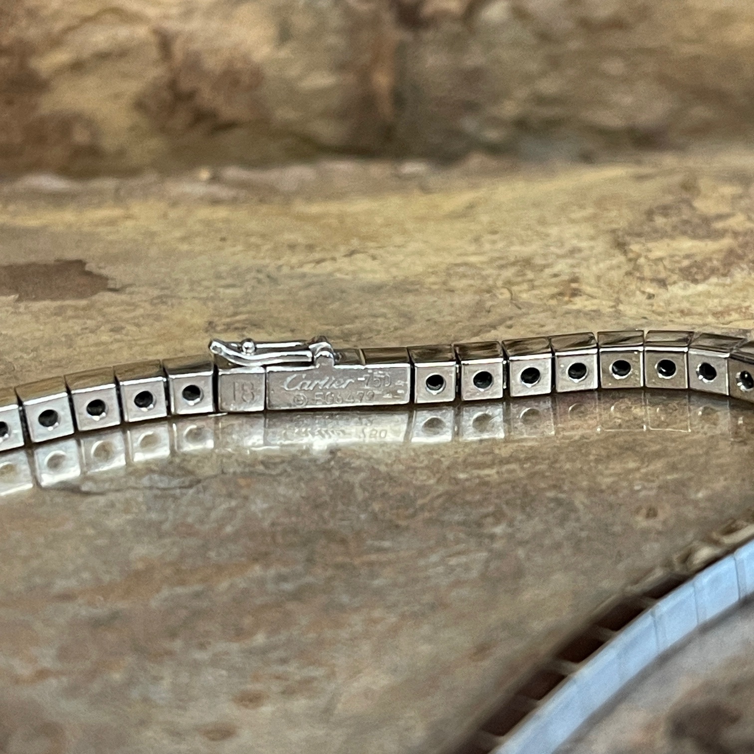 Cartier Armband 750 Weißgold