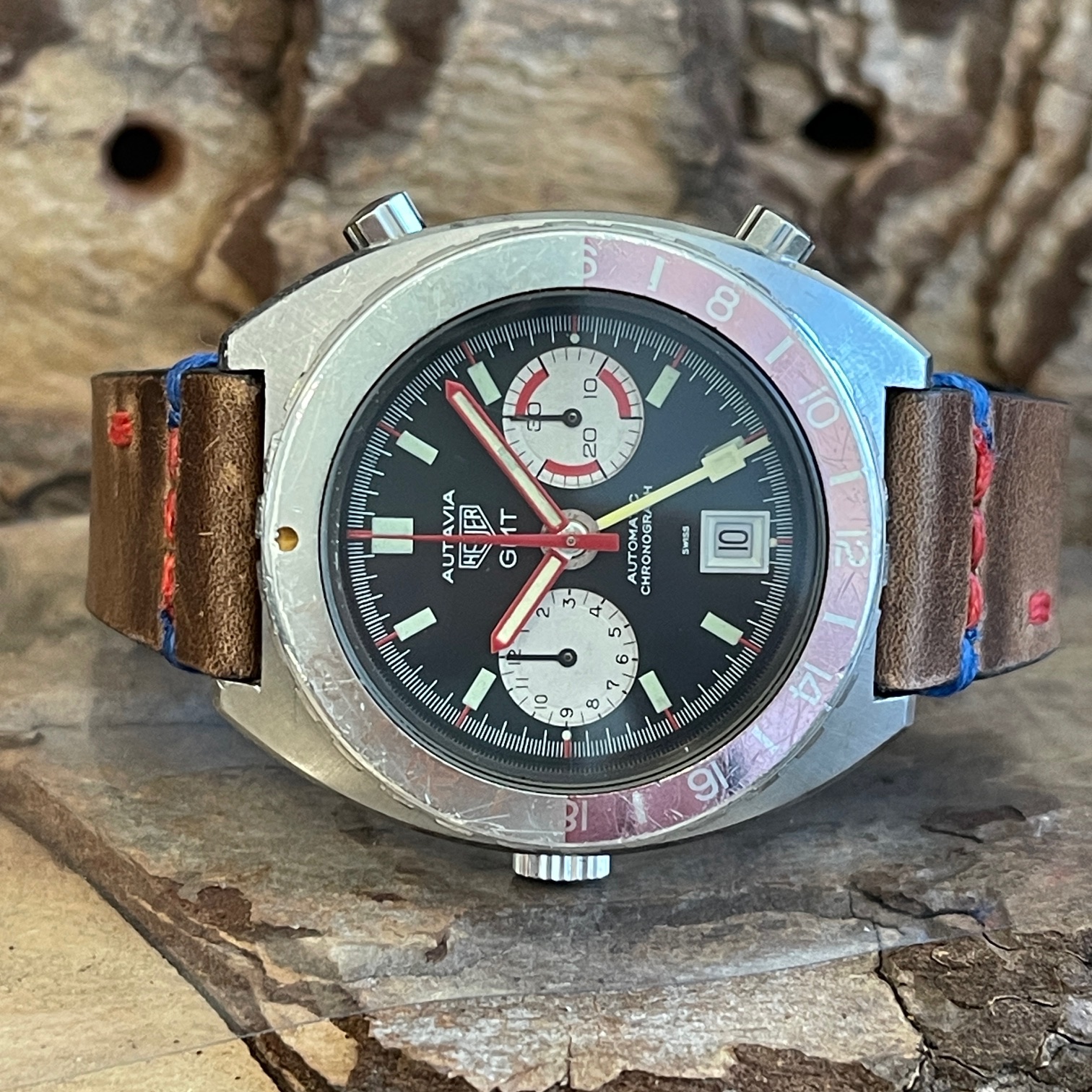 Heuer - Autavia GMT - Kal. 14 - Vintage - Ref. 11630