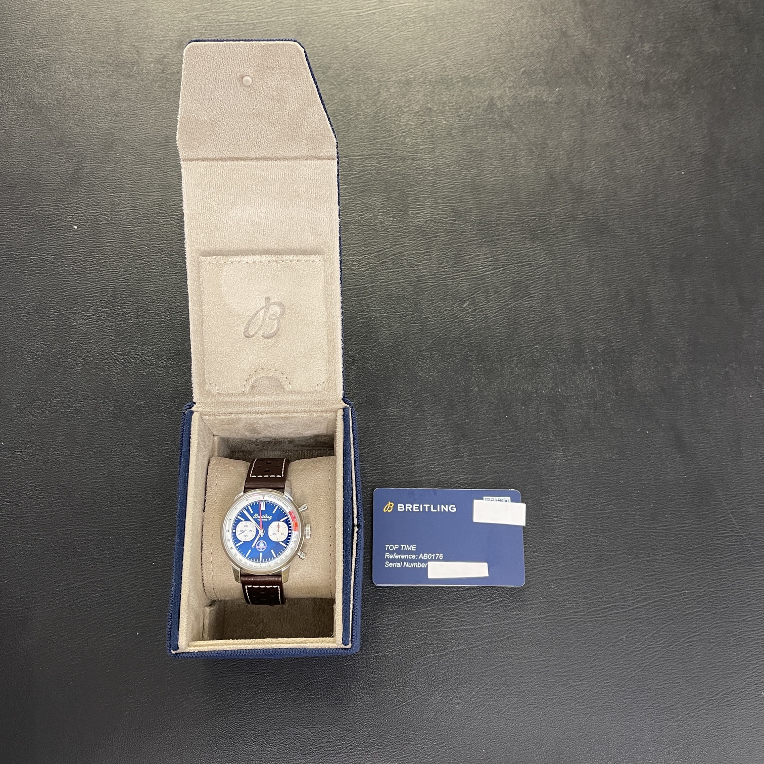 Breitling - Top Time B01 Shelby Cobra - NEUWARE - FULLSET 2026 - Ref. AB01763A1C1X1