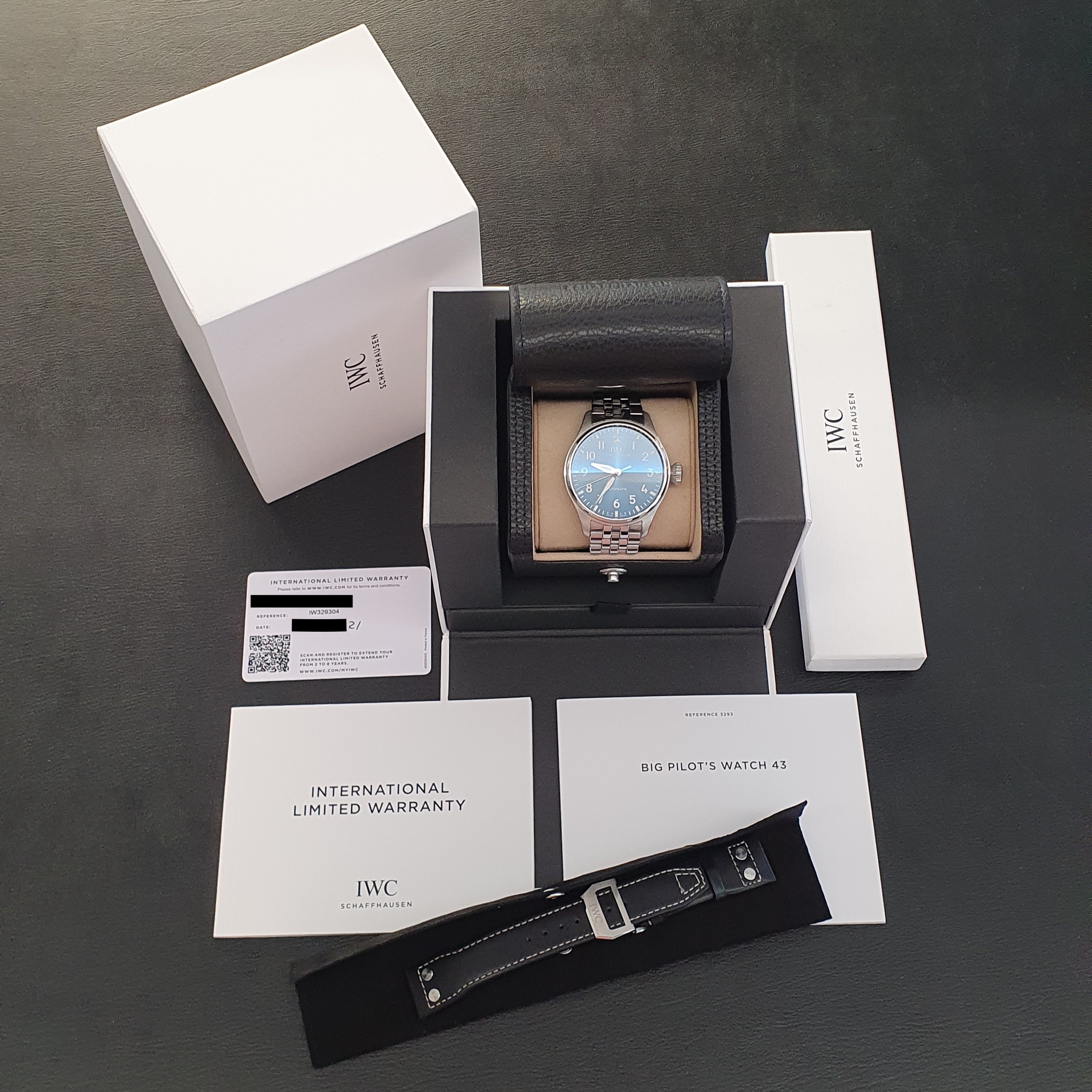 IWC Big Pilot's Watch 43 - FULL SET 2021 - Ref. IW329304