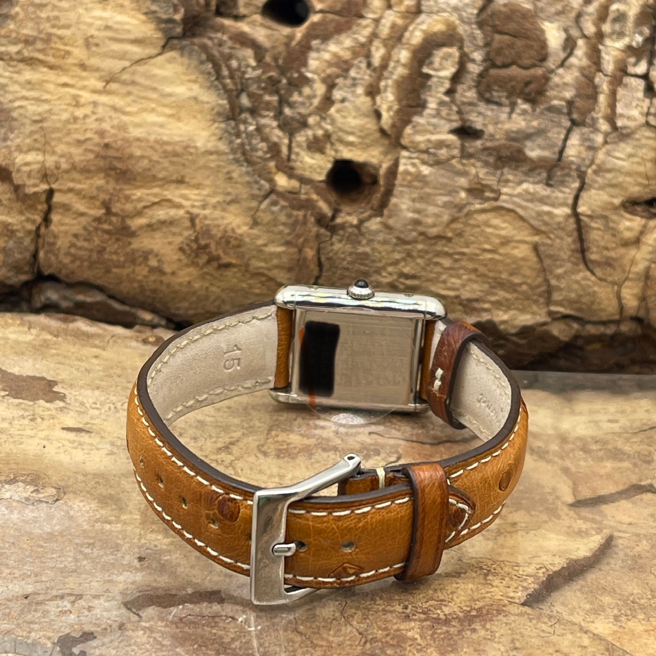 Chopard Classich -Tank Weiß Gold  -VINTAGE - Ref. 5096