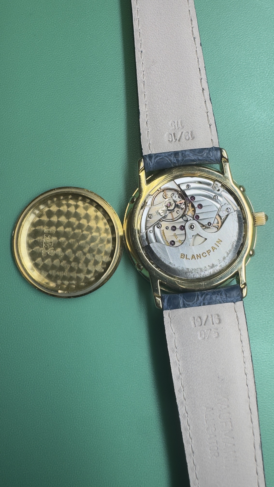 Blancpain - Villeret Mondphase JB1735 - 18Kt Gelbgold - Ref. 6595
