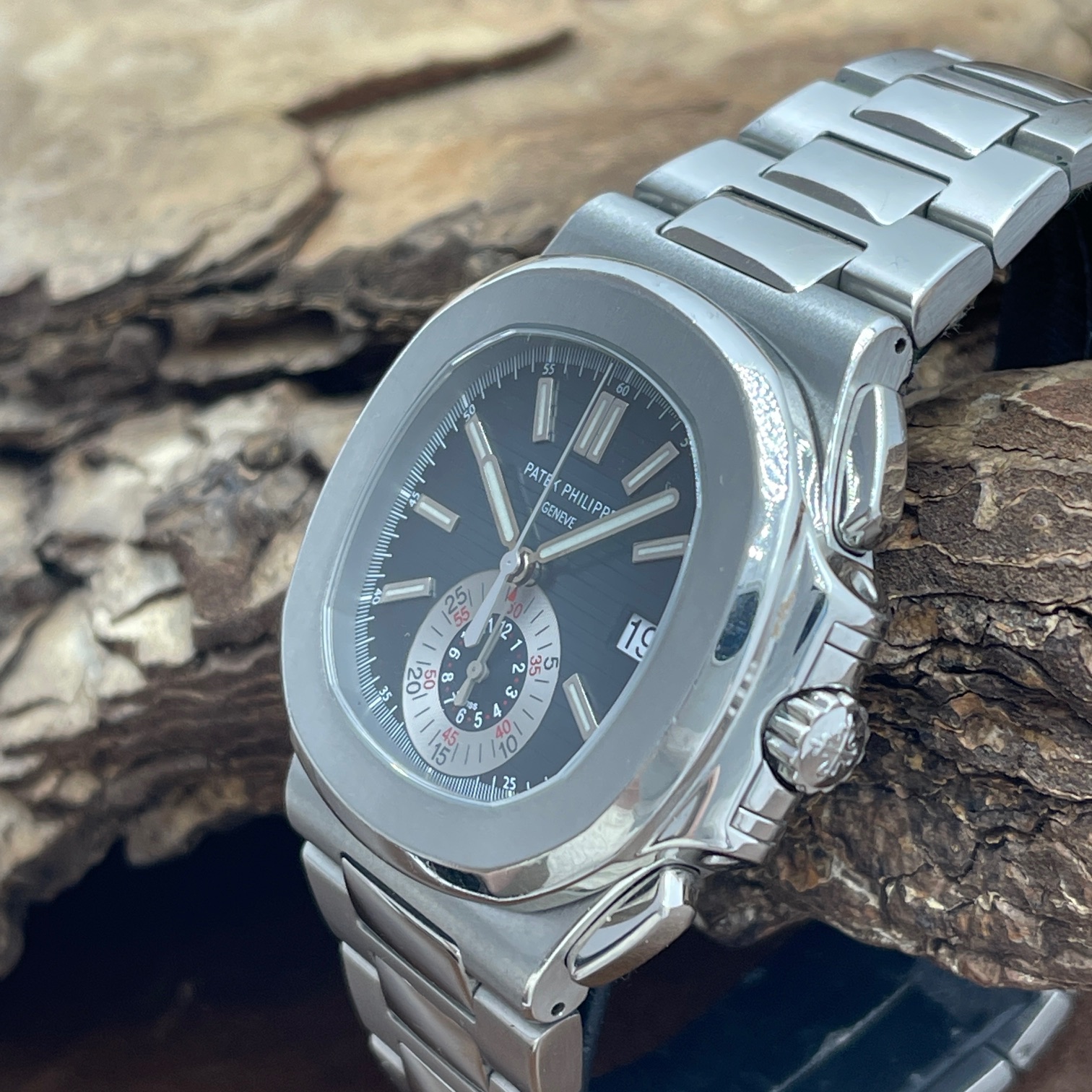 Patek Philippe - Nautilus Chronograph - FULLSET 2011 deutsch - Ref. 5980/1A-001