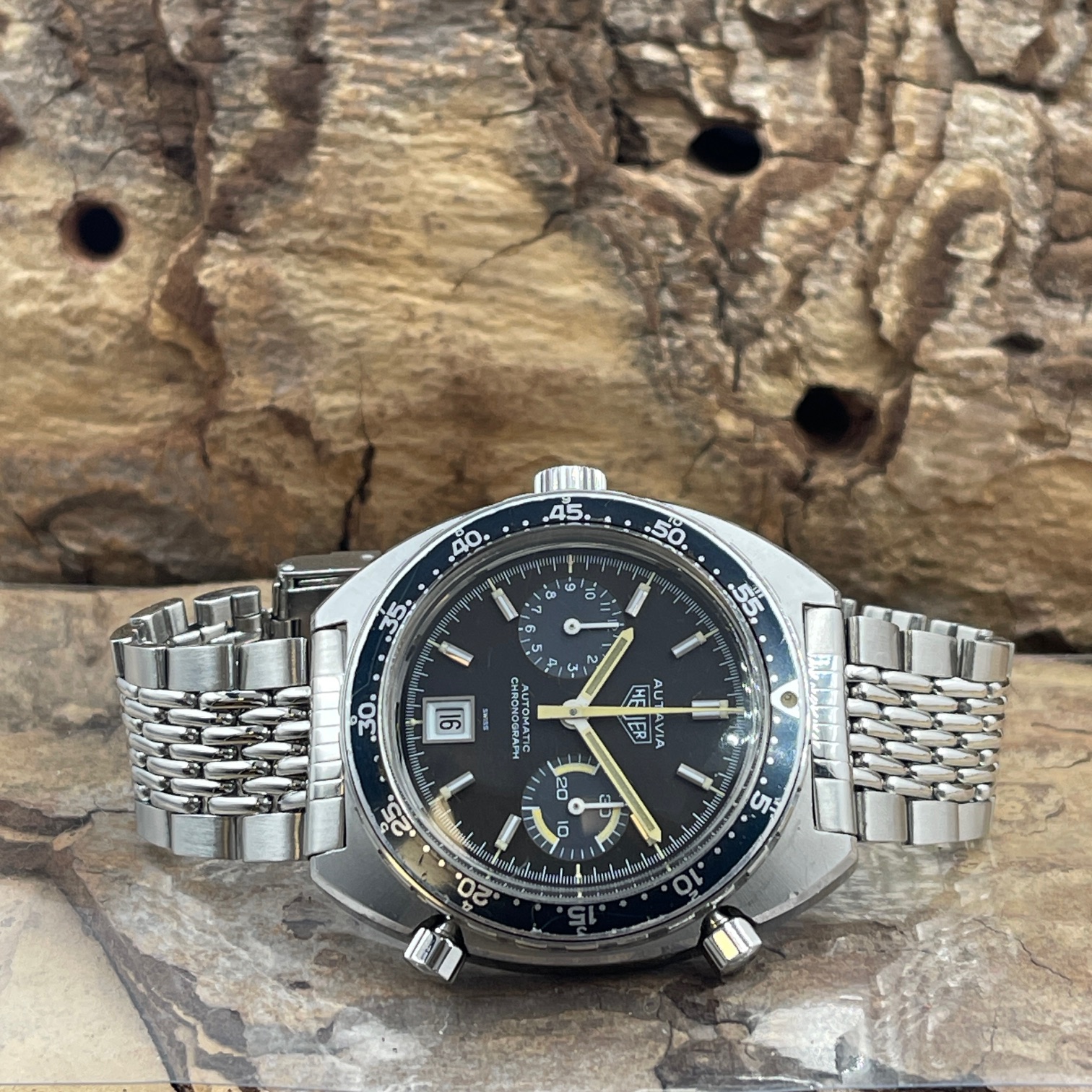 Heuer - Autavia Cal. 12 - Ref. 1163V - Vintage