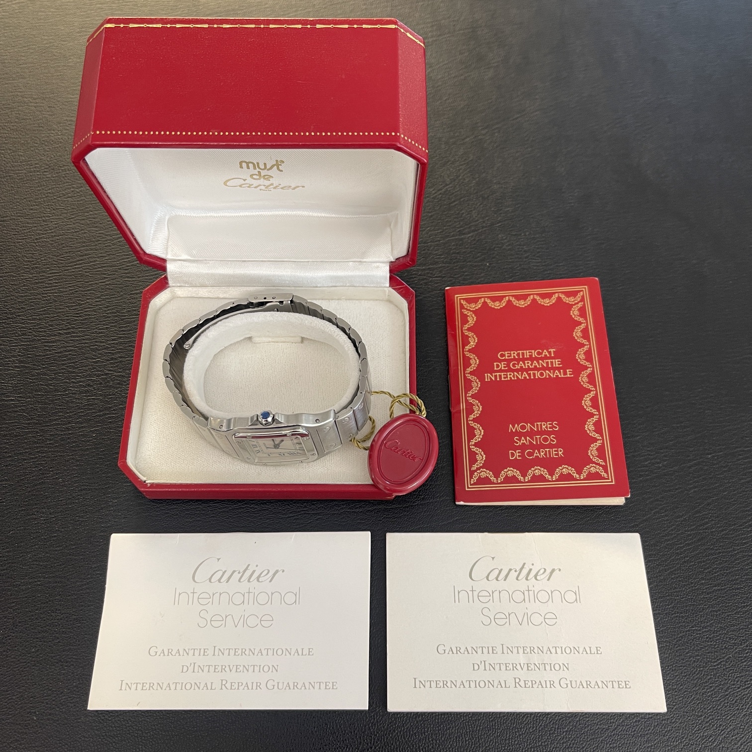 Cartier - Santos de Cartier - FULLSET - Ref. W20018D6