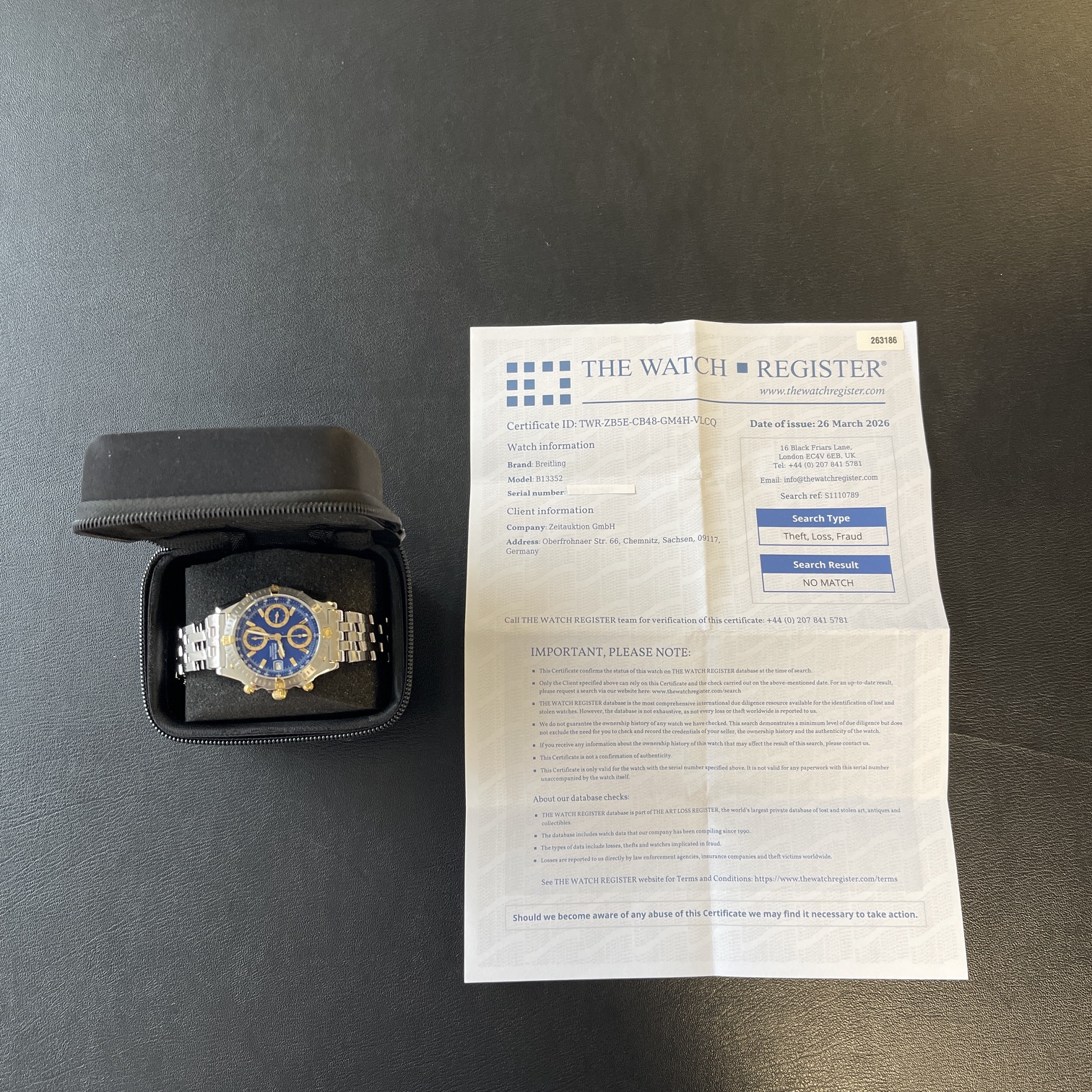 Breitling - Chronomat 39 - Ref. B13352