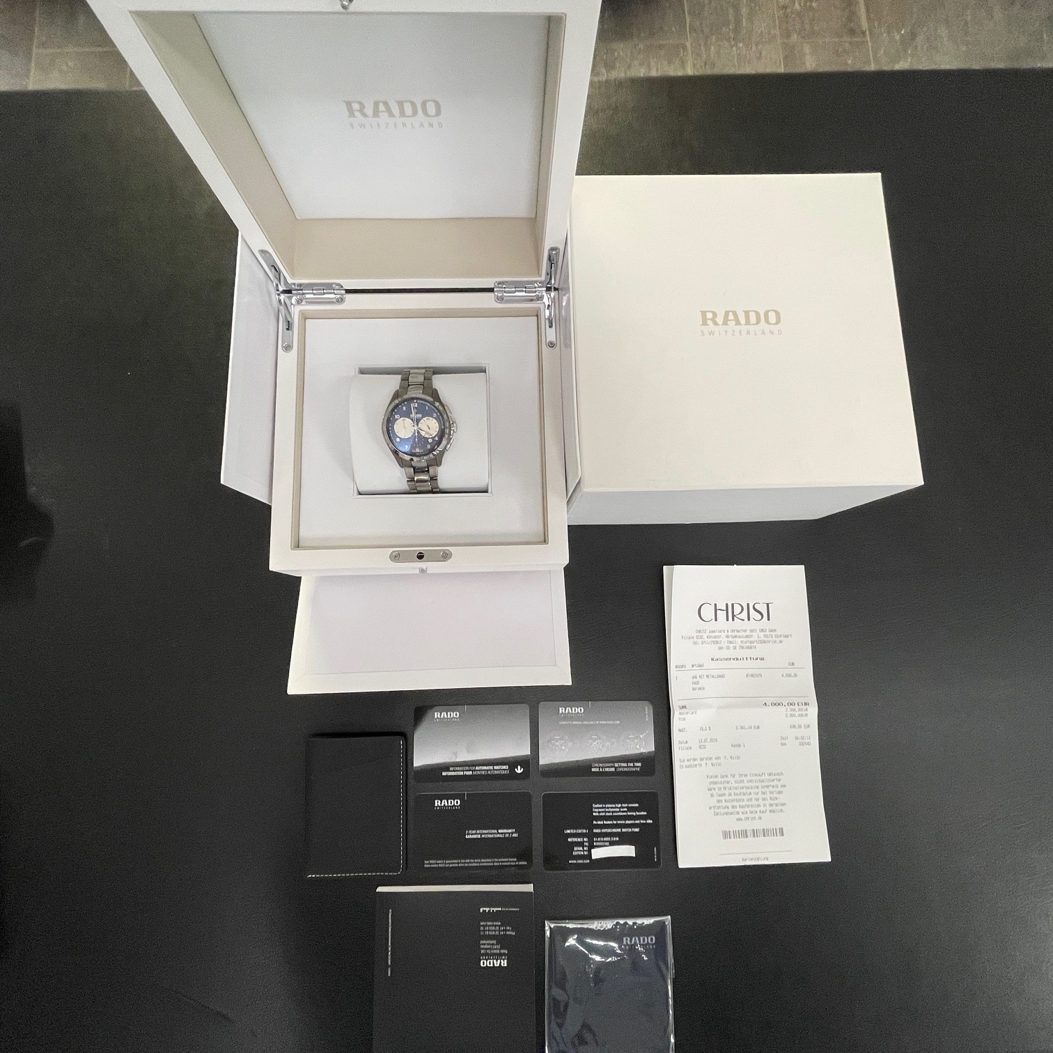 Rado Hyperchrome Match Point - FULL SET 2019 - Ref. 0165000223010