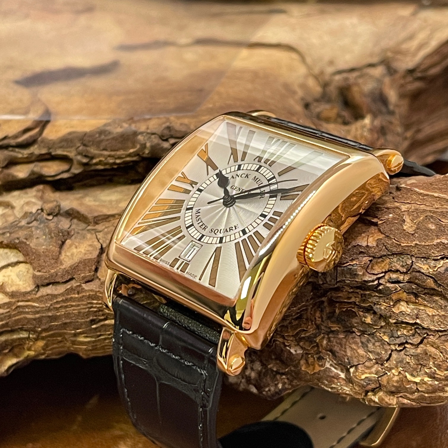 Franck Muller - Master Square Roségold - UNGETRAGEN 100g- FULLSET 2007 - Ref. 6000 H SC DT