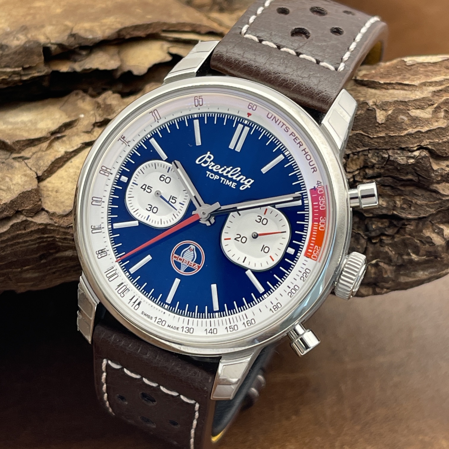 Breitling - Top Time B01 Shelby Cobra - NEUWARE - FULLSET 2026 - Ref. AB01763A1C1X1