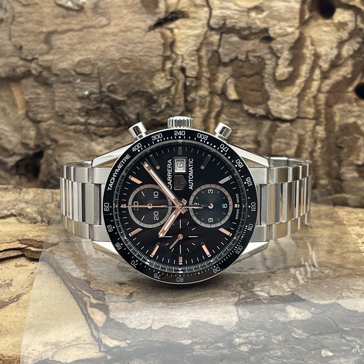 Tag Heuer - Carrera Calibre 16 - Box & Papiere - Ref. CV201AJ-9