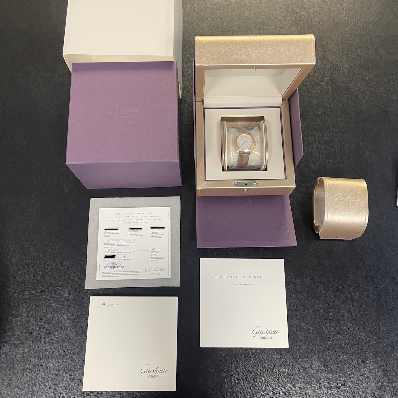 Glashütte Original - Lady Serenade - NEUWARE - FULLSET 2024 - Ref.39-22-09-01-44