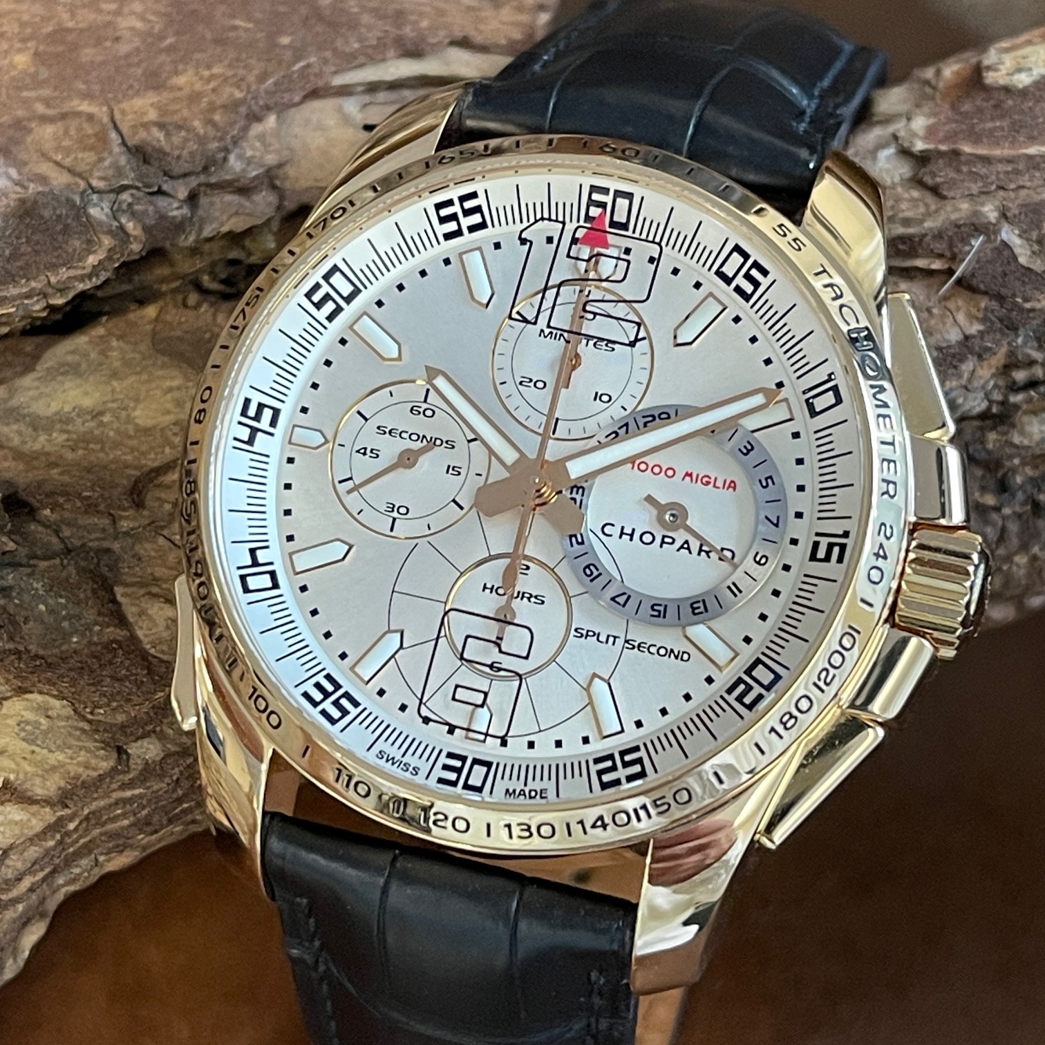 Chopard - Mille Miglia GT XL Chrono Split Second - Full Set 2010 - 18K Rosegold
