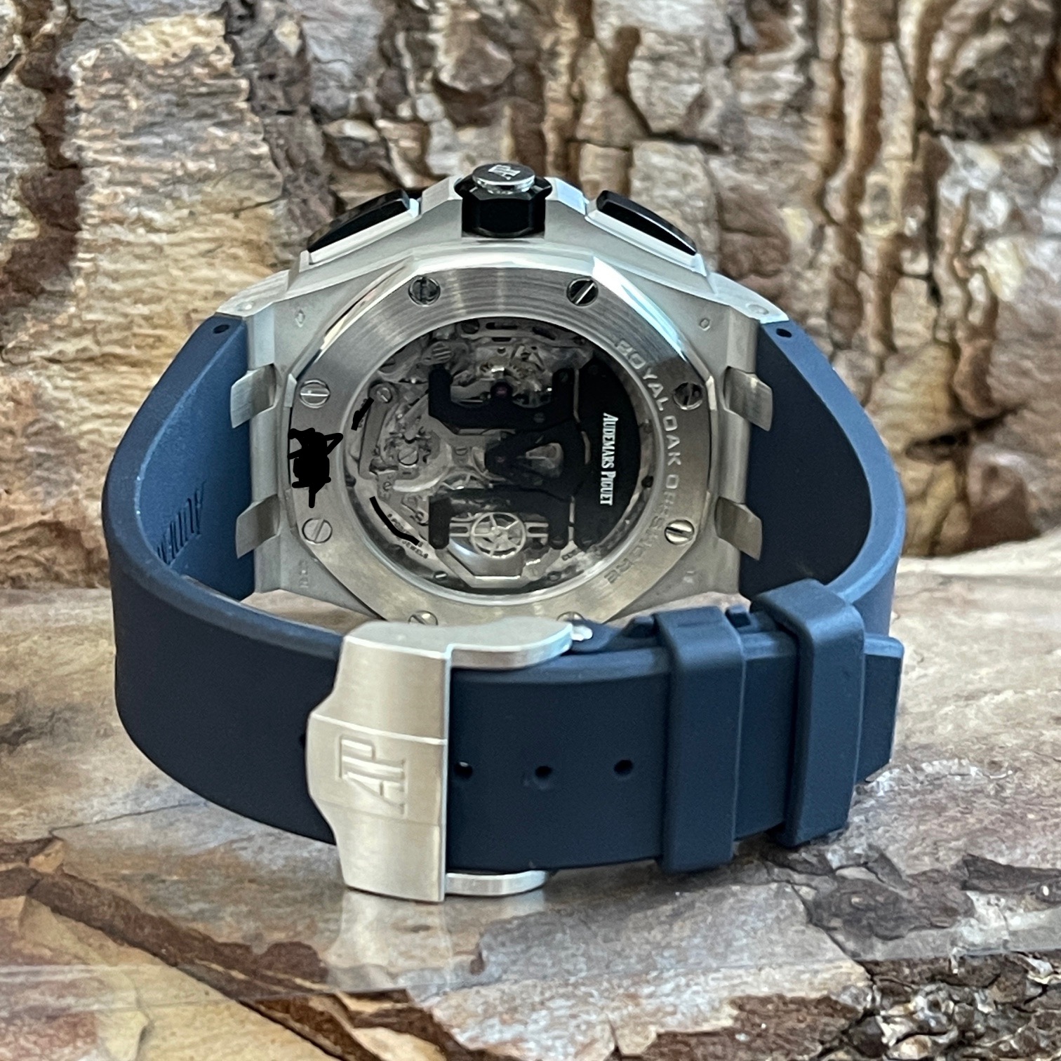 Audemars Piguet - Royal Oak Offshore Chrono Tourbillon Platin - FULLSET - Ref. 26388PO.OO.D027CA.01