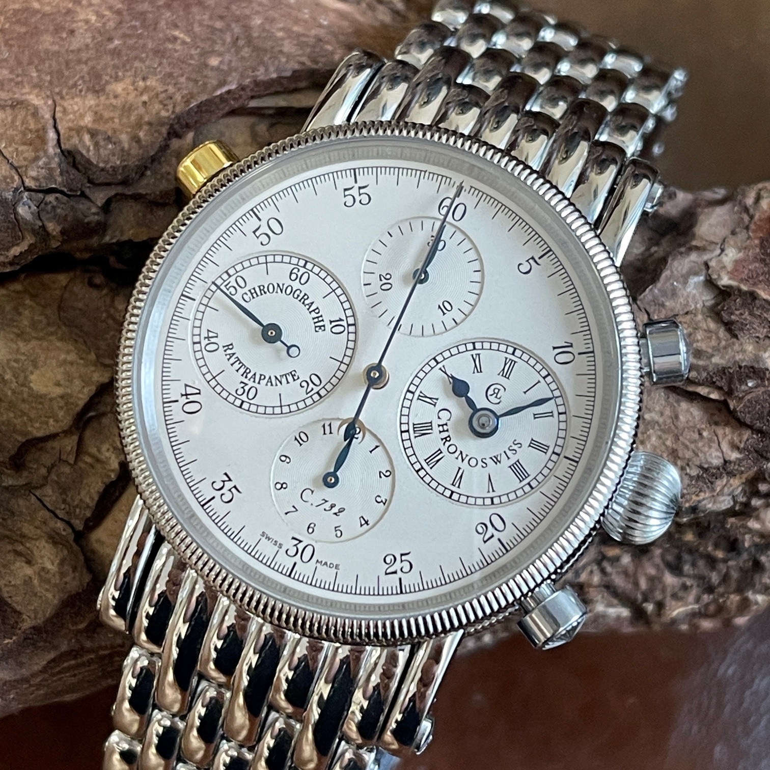 Chronoswiss - Rattrapante Chronograph - FullSet - Ref. CH7323
