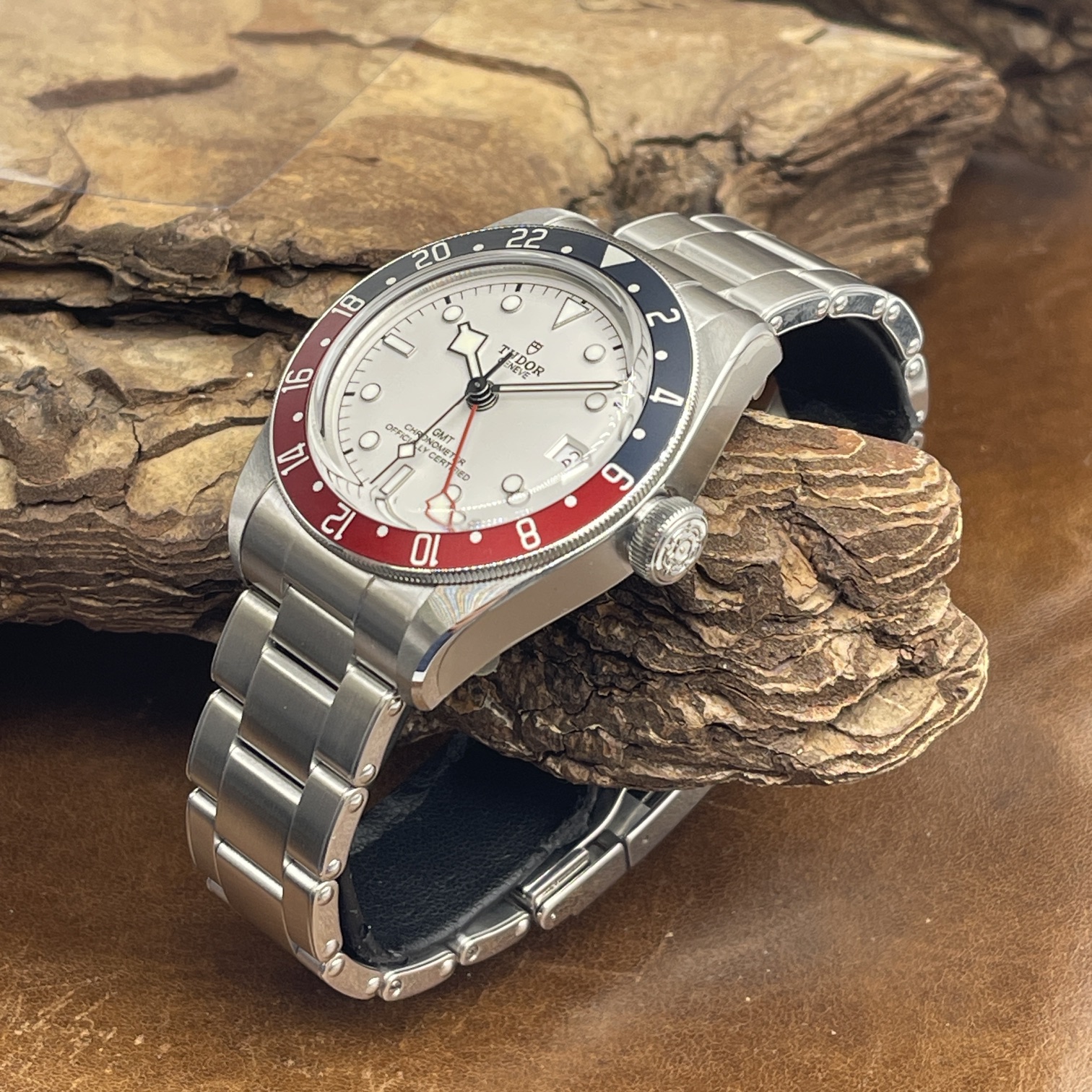 Tudor Black Bay GMT "Pepsi" WEIß - FULLSET 2025 - Ref. 79830RB - ungetragen
