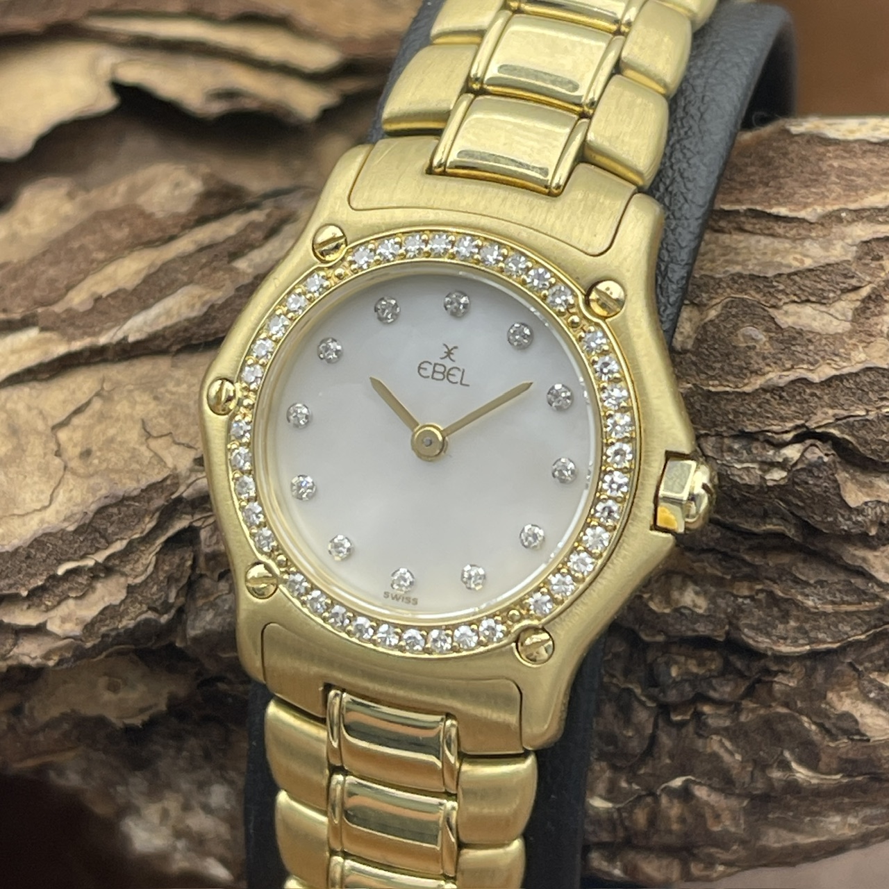 Ebel - 18 Krat Gelbold - Damnuhr - Ref. 60989