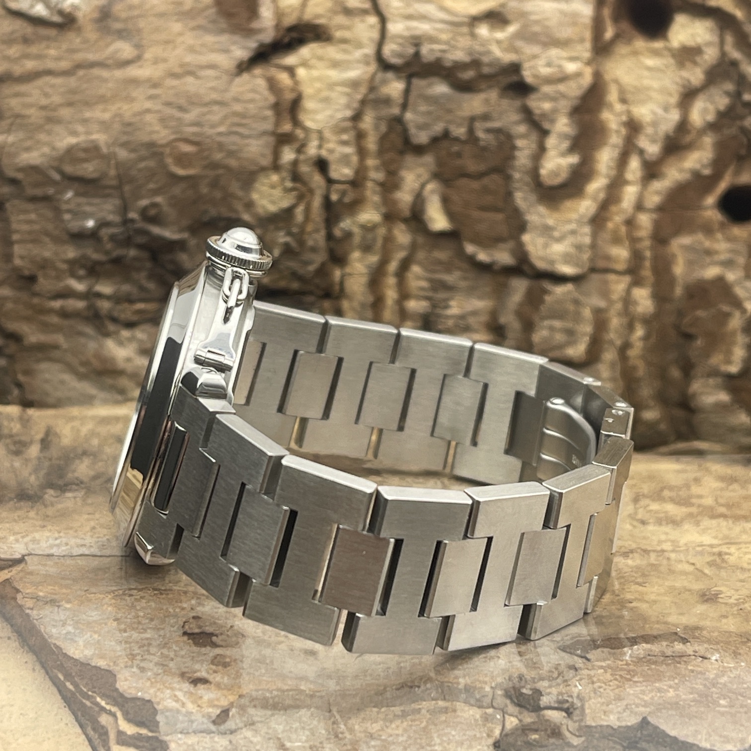 Cartier - Pasha C Edelstahl - Ref. W31053M7