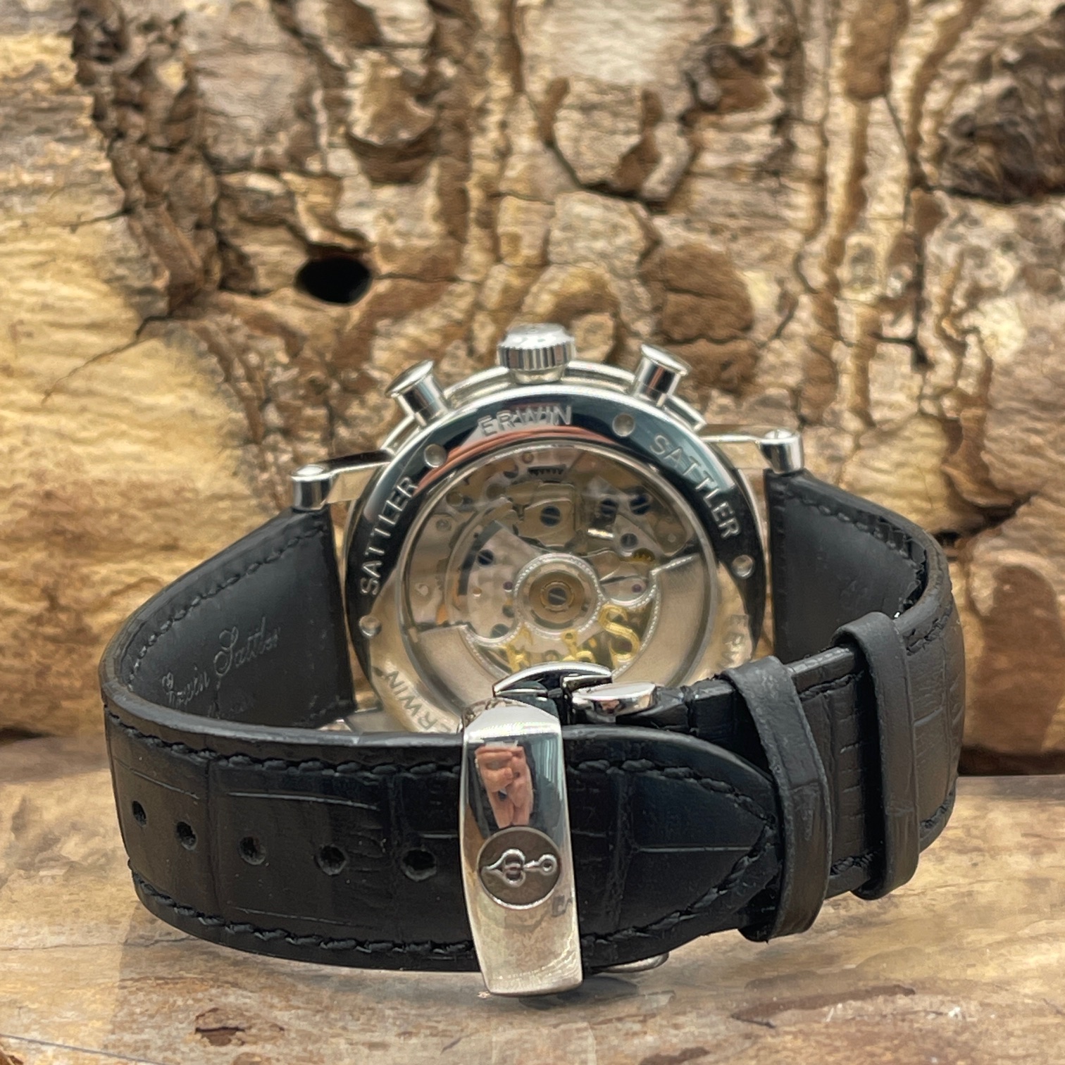 Erwin Sattler - Chronograph II Classica Secunda - FULLSET 2017 - UNPOLIERT